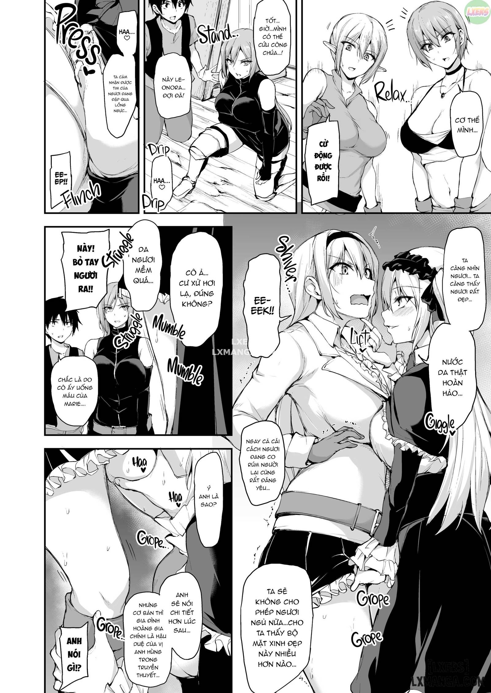 HentaiVN.net - Ảnh 28 - Câu Chuyện Về Harem Ở Dị Giới - Chapter 7
