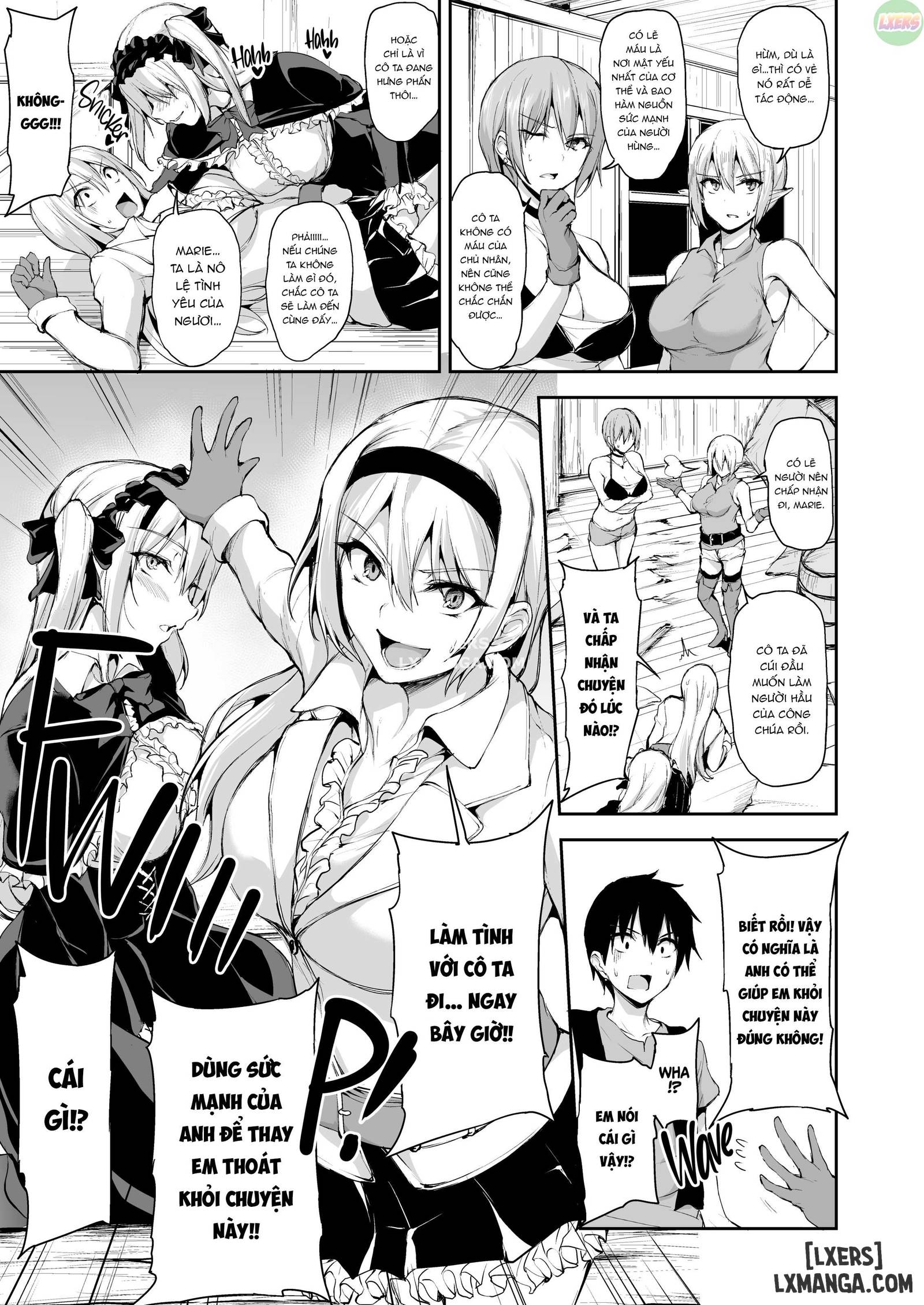HentaiVN.net - Ảnh 29 - Câu Chuyện Về Harem Ở Dị Giới - Chapter 7