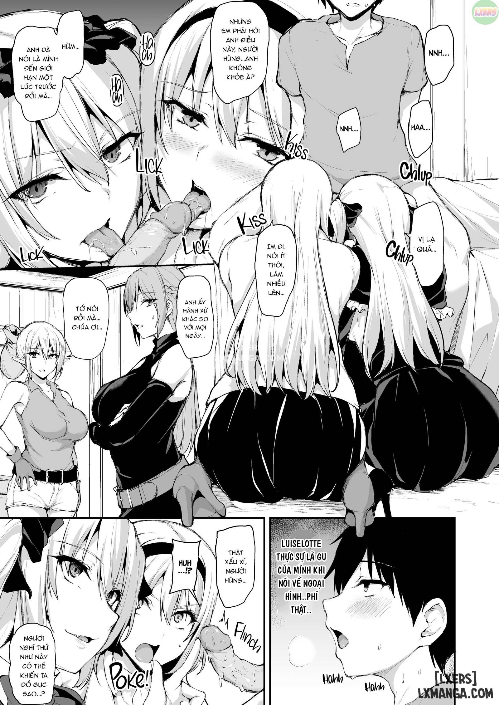 HentaiVN.net - Ảnh 31 - Câu Chuyện Về Harem Ở Dị Giới - Chapter 7