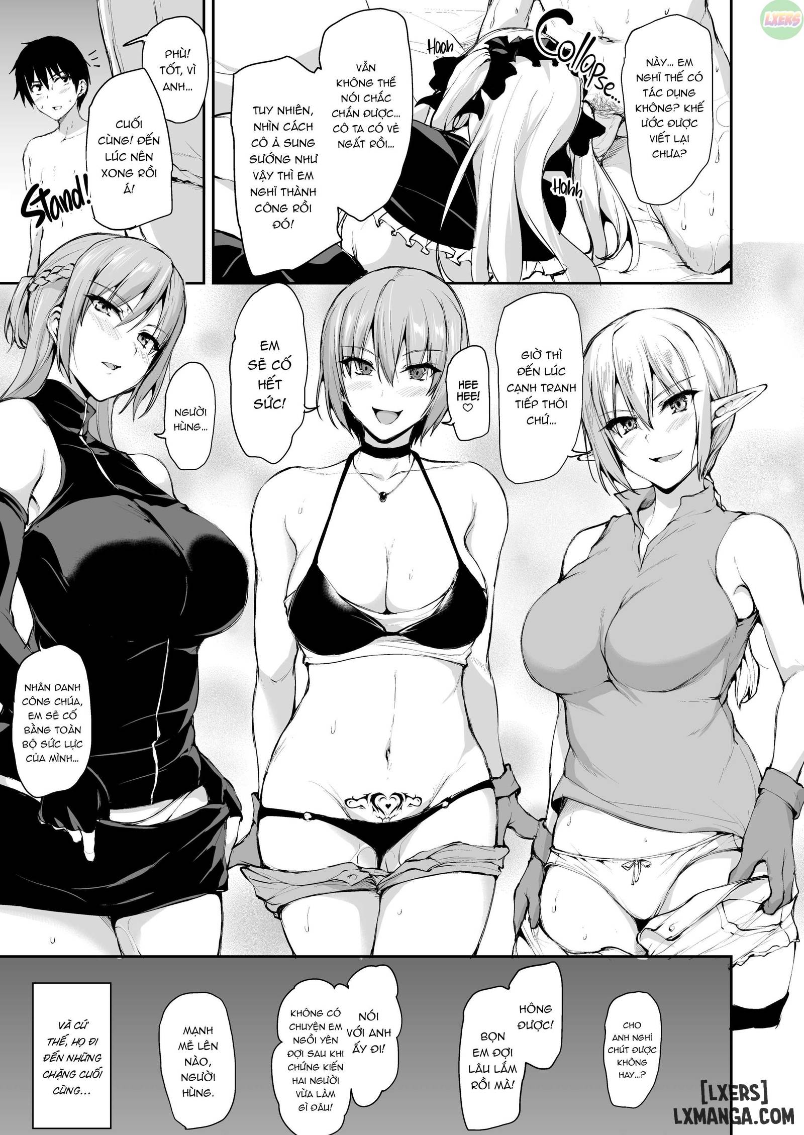 HentaiVN.net - Ảnh 41 - Câu Chuyện Về Harem Ở Dị Giới - Chapter 7