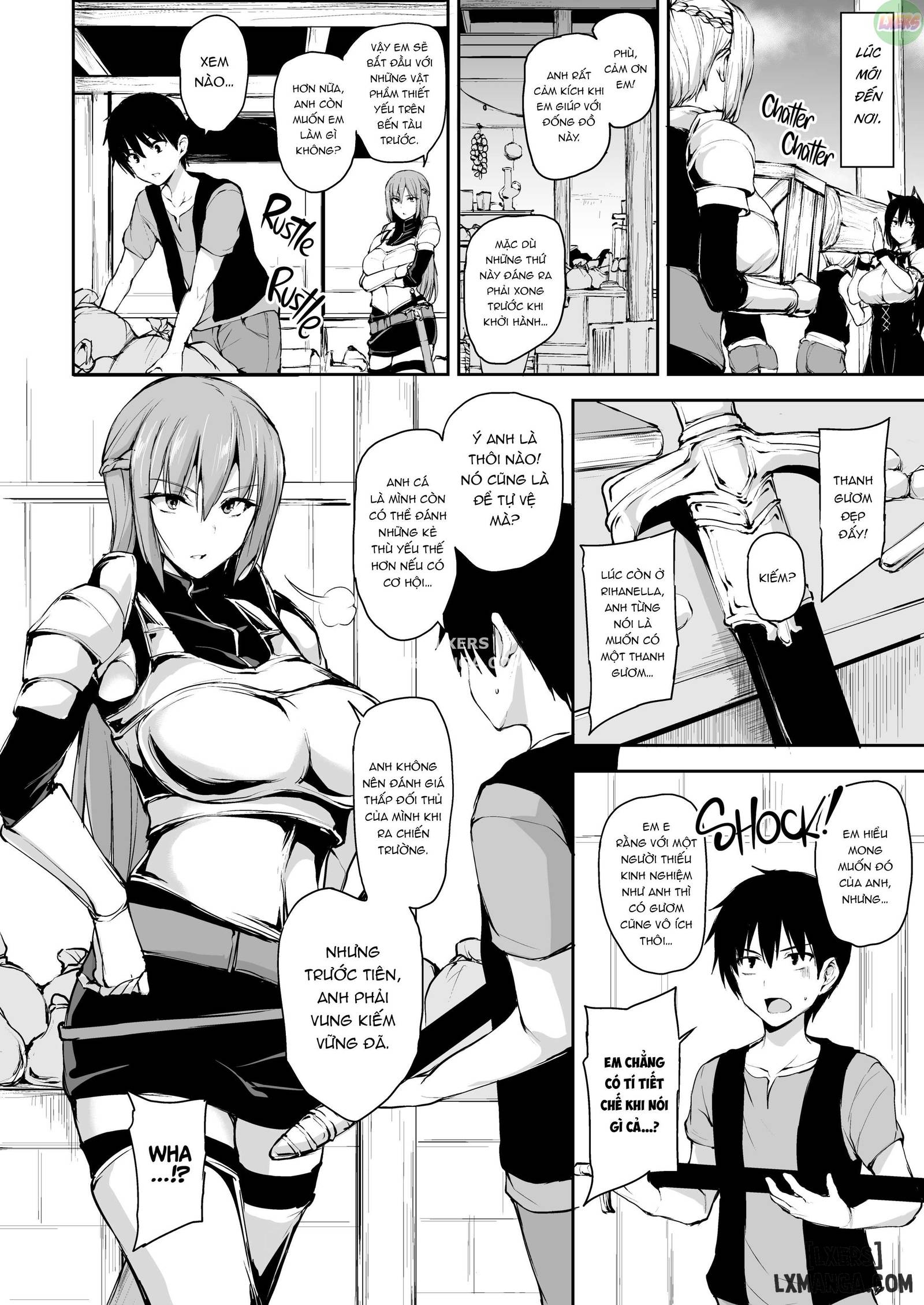 HentaiVN.net - Ảnh 5 - Câu Chuyện Về Harem Ở Dị Giới - Chapter 7.5