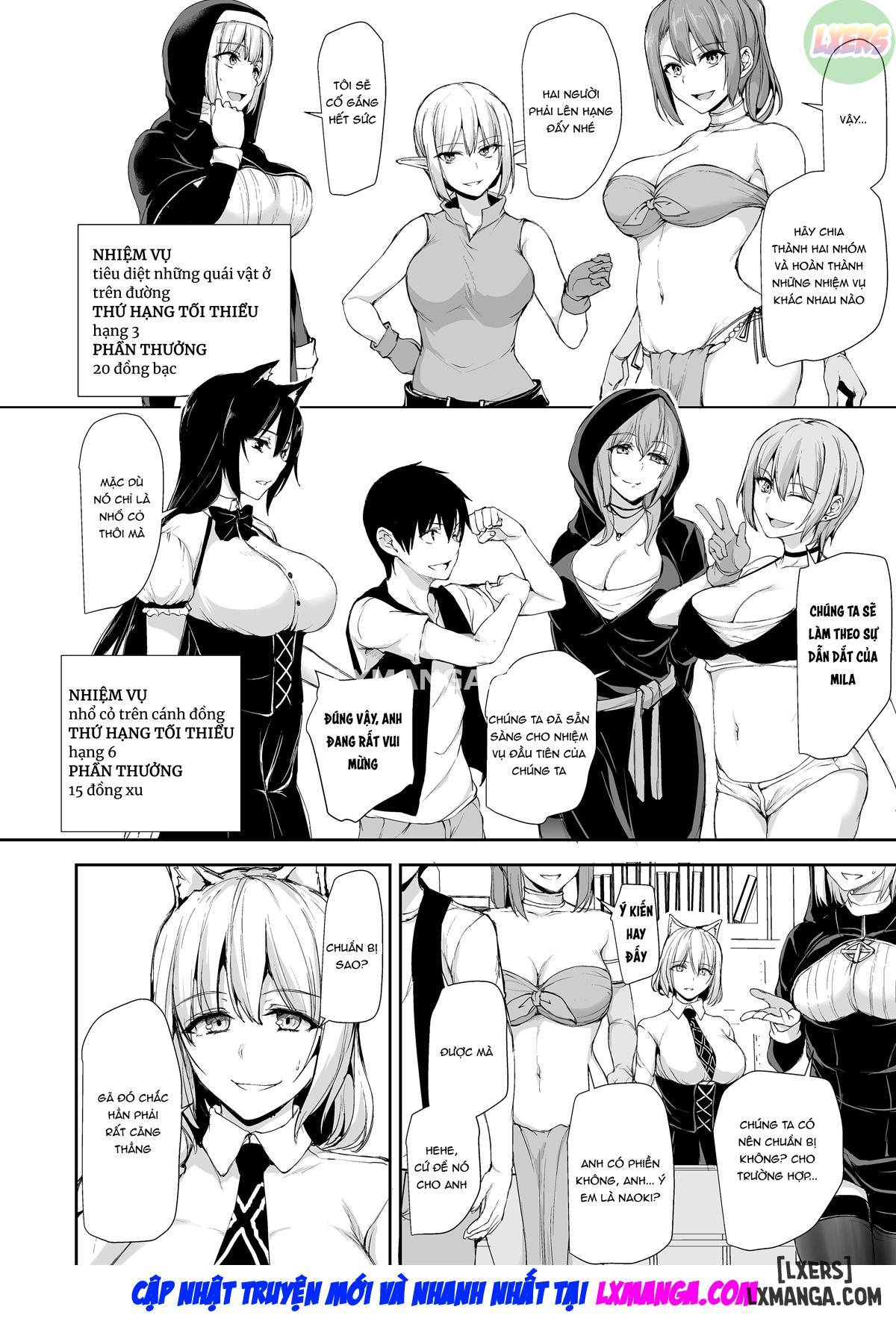 HentaiVN.net - Ảnh 10 - Câu Chuyện Về Harem Ở Dị Giới - Chapter 8