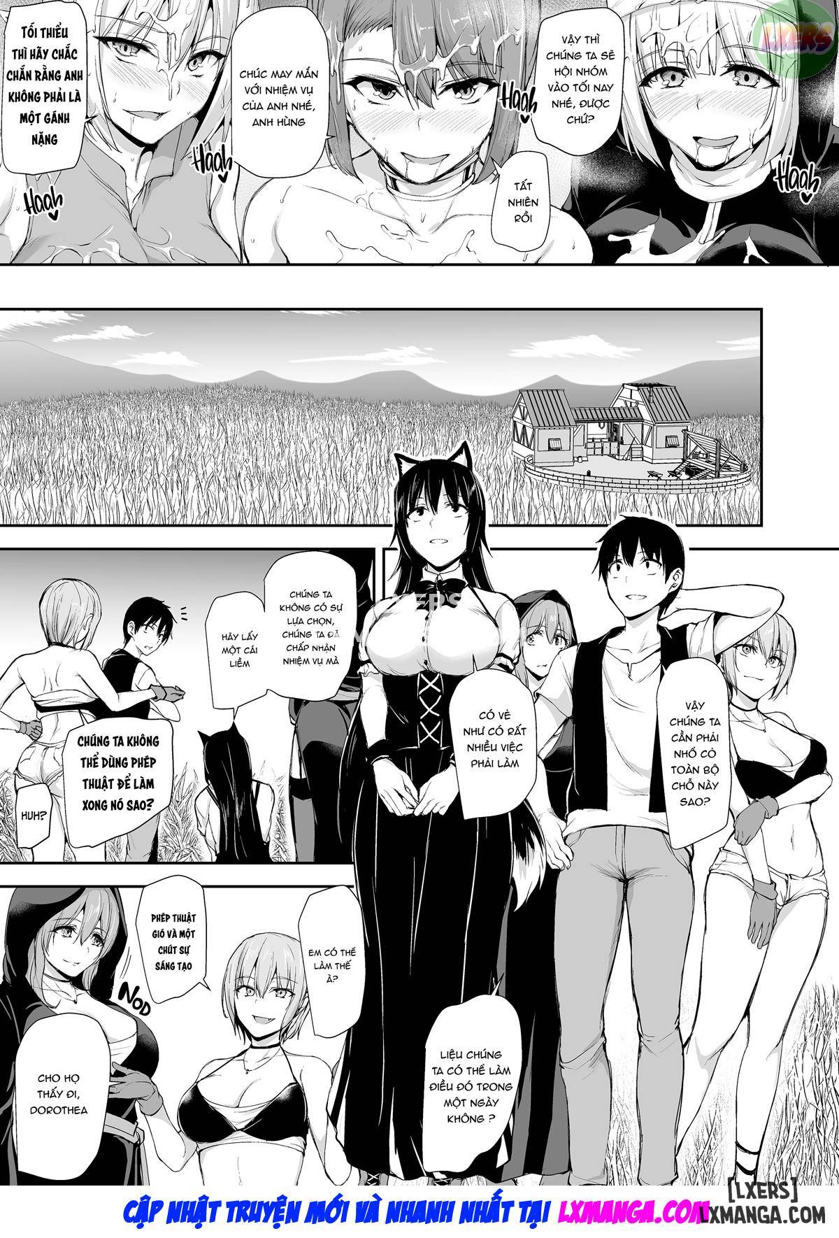 HentaiVN.net - Ảnh 15 - Câu Chuyện Về Harem Ở Dị Giới - Chapter 8