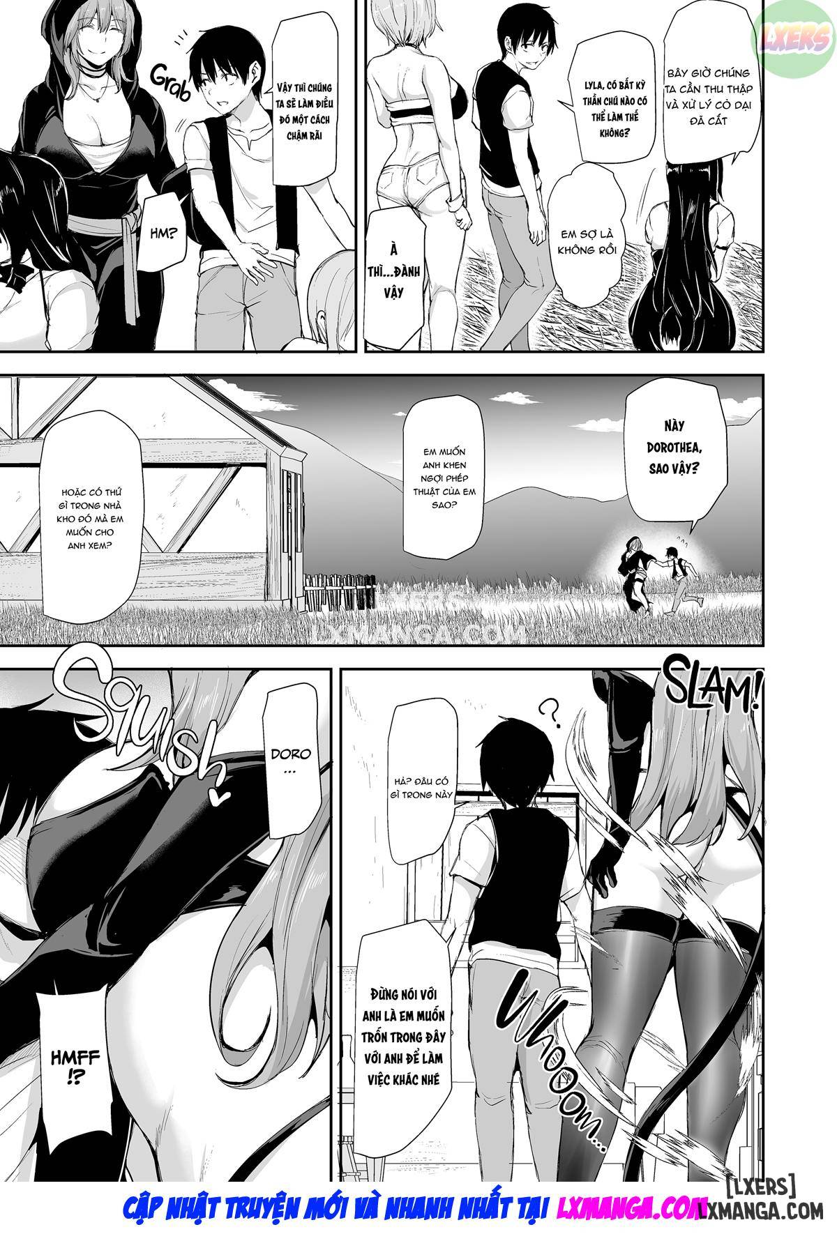 HentaiVN.net - Ảnh 17 - Câu Chuyện Về Harem Ở Dị Giới - Chapter 8