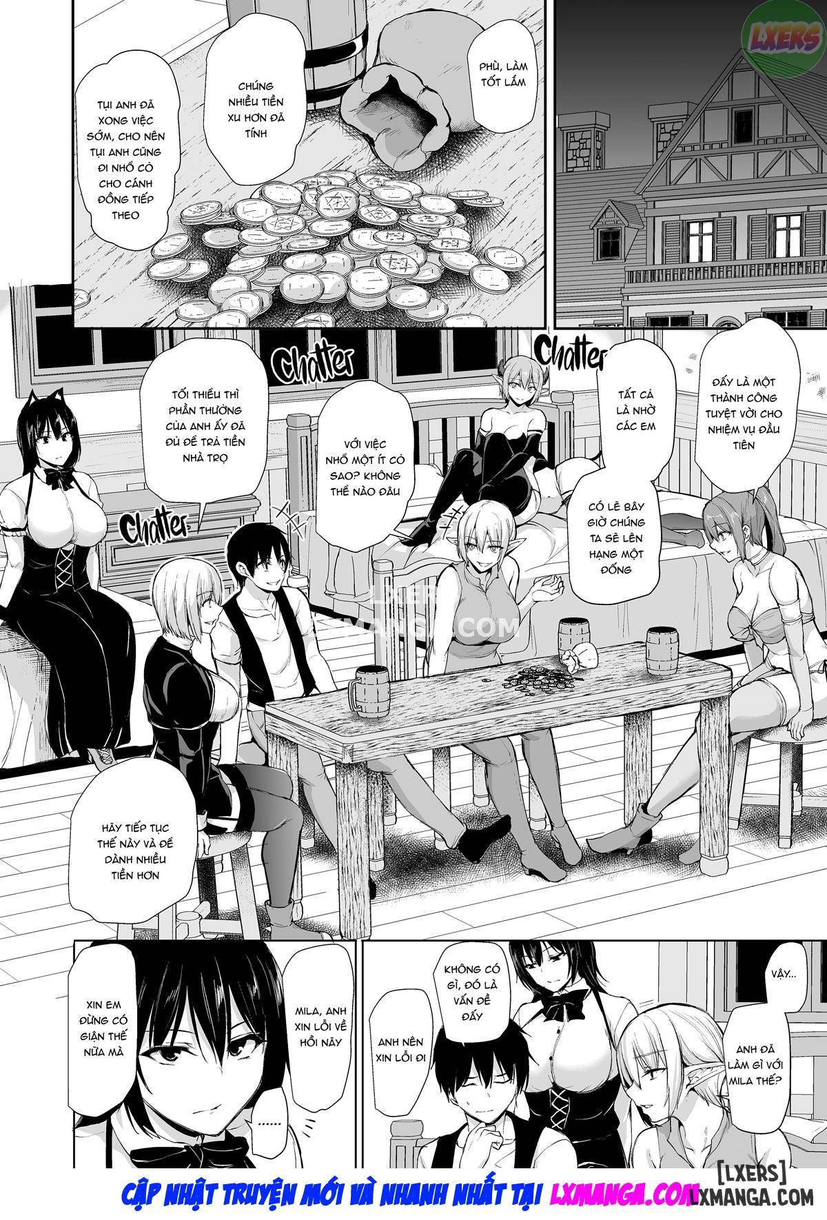 HentaiVN.net - Ảnh 24 - Câu Chuyện Về Harem Ở Dị Giới - Chapter 8