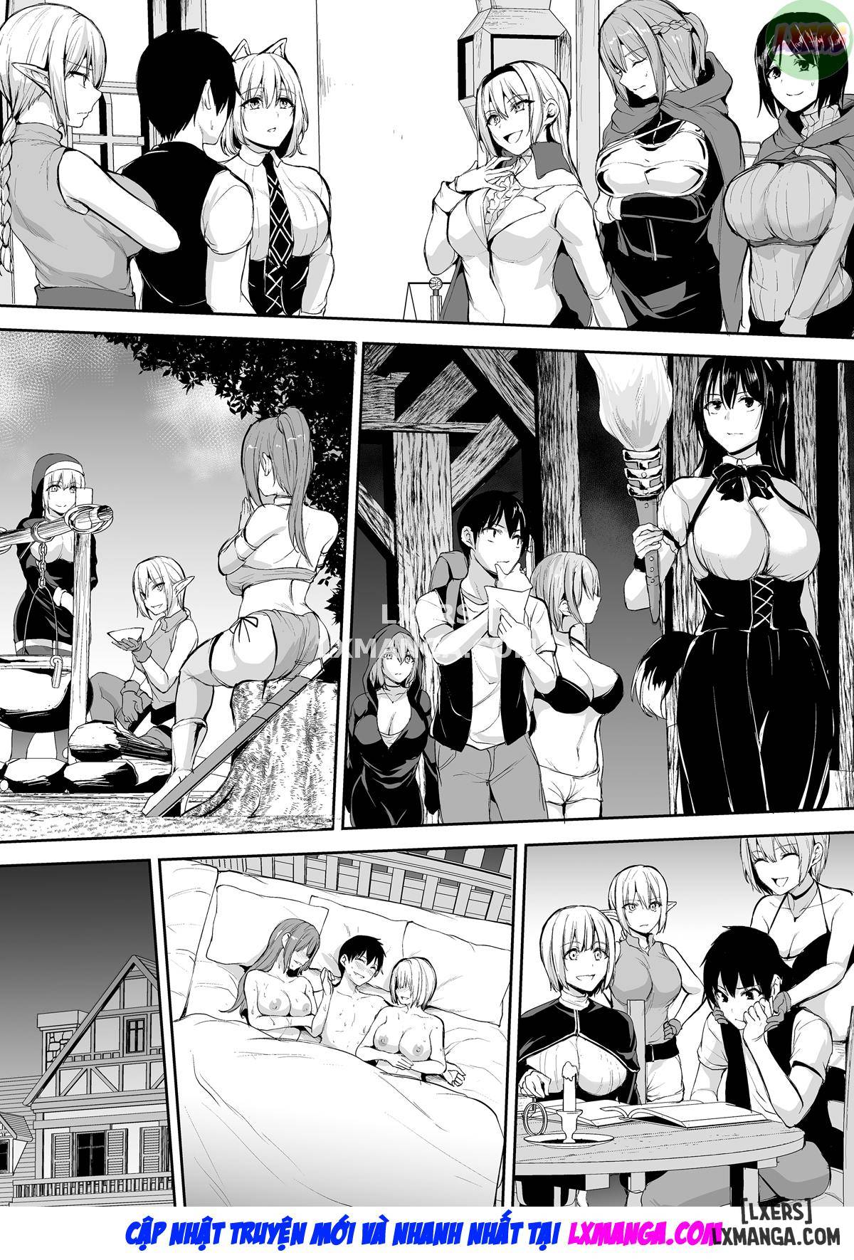 HentaiVN.net - Ảnh 41 - Câu Chuyện Về Harem Ở Dị Giới - Chapter 8