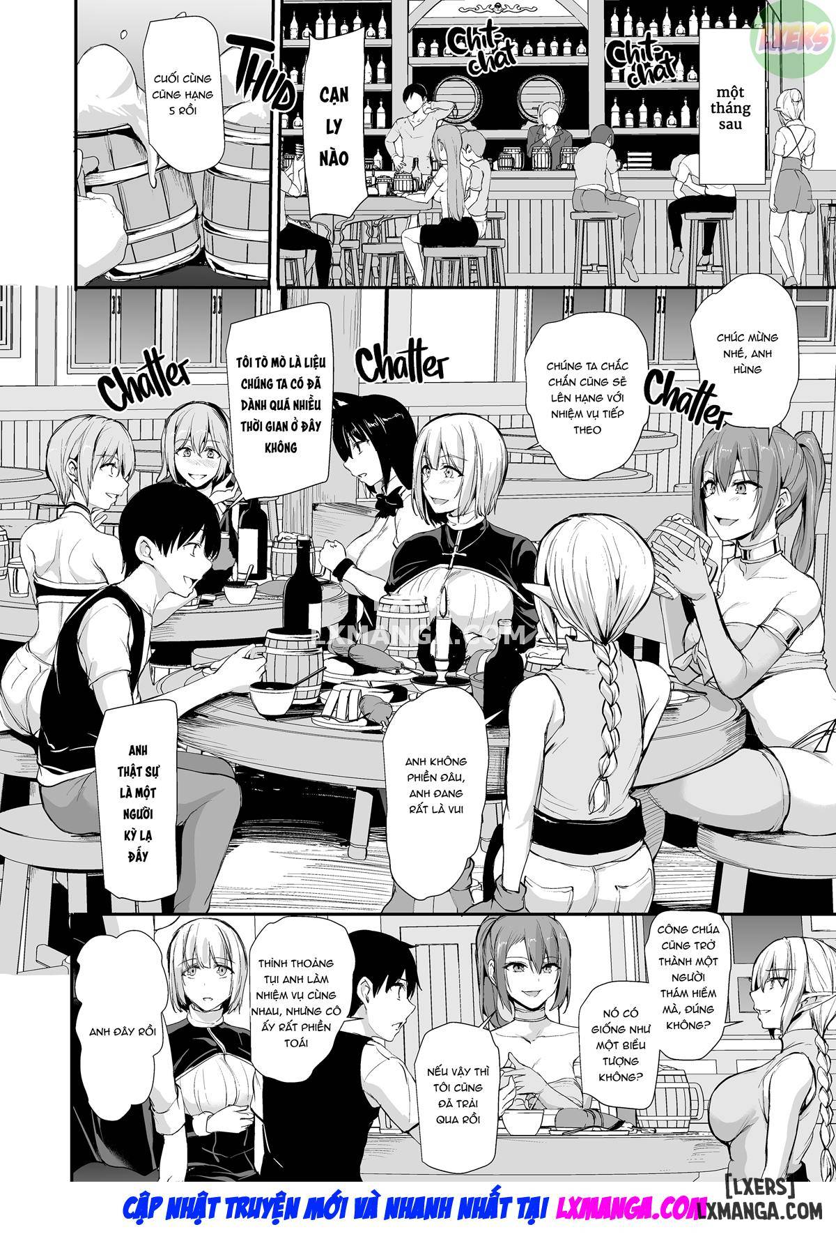 HentaiVN.net - Ảnh 42 - Câu Chuyện Về Harem Ở Dị Giới - Chapter 8