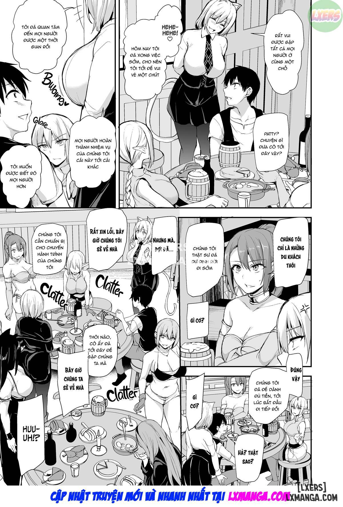 HentaiVN.net - Ảnh 43 - Câu Chuyện Về Harem Ở Dị Giới - Chapter 8