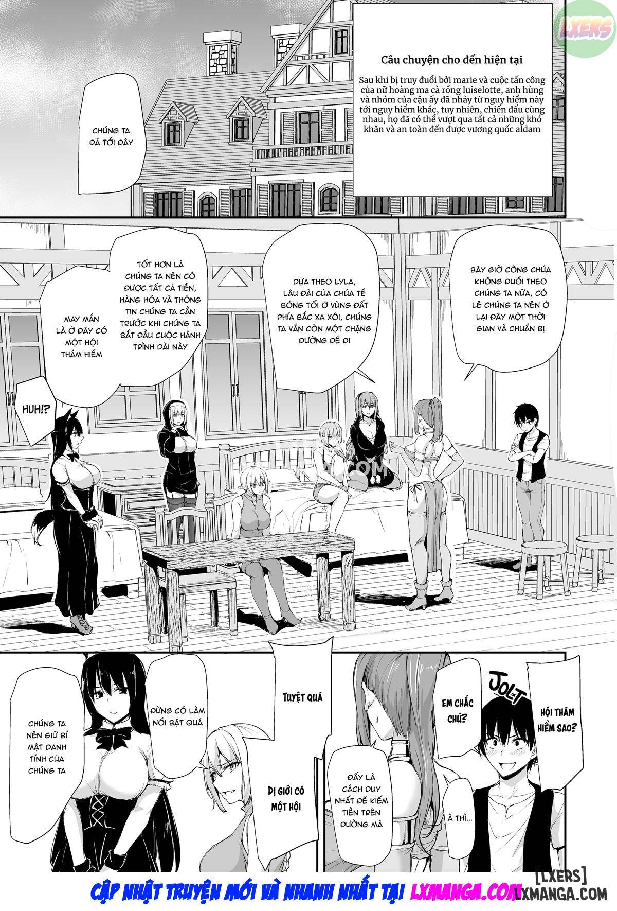 HentaiVN.net - Ảnh 5 - Câu Chuyện Về Harem Ở Dị Giới - Chapter 8
