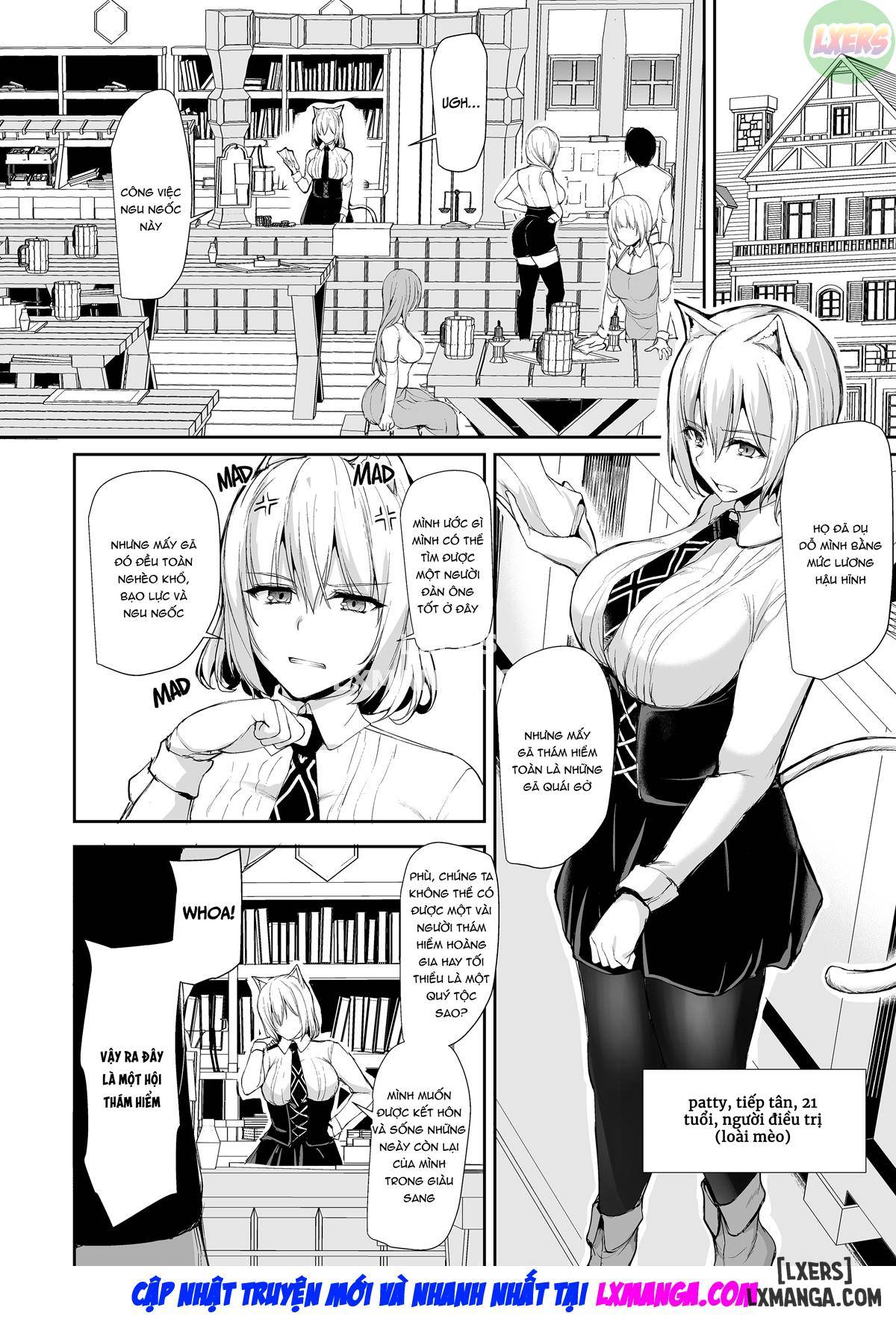 HentaiVN.net - Ảnh 6 - Câu Chuyện Về Harem Ở Dị Giới - Chapter 8