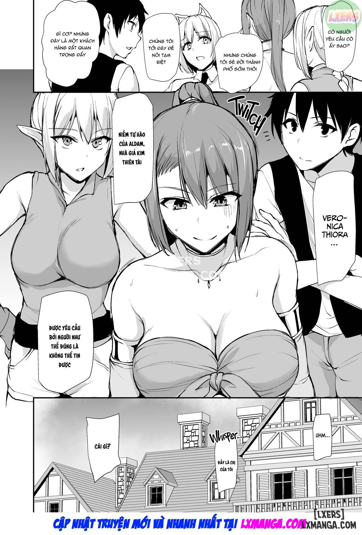 HentaiVN.net - Ảnh 64 - Câu Chuyện Về Harem Ở Dị Giới - Chapter 8