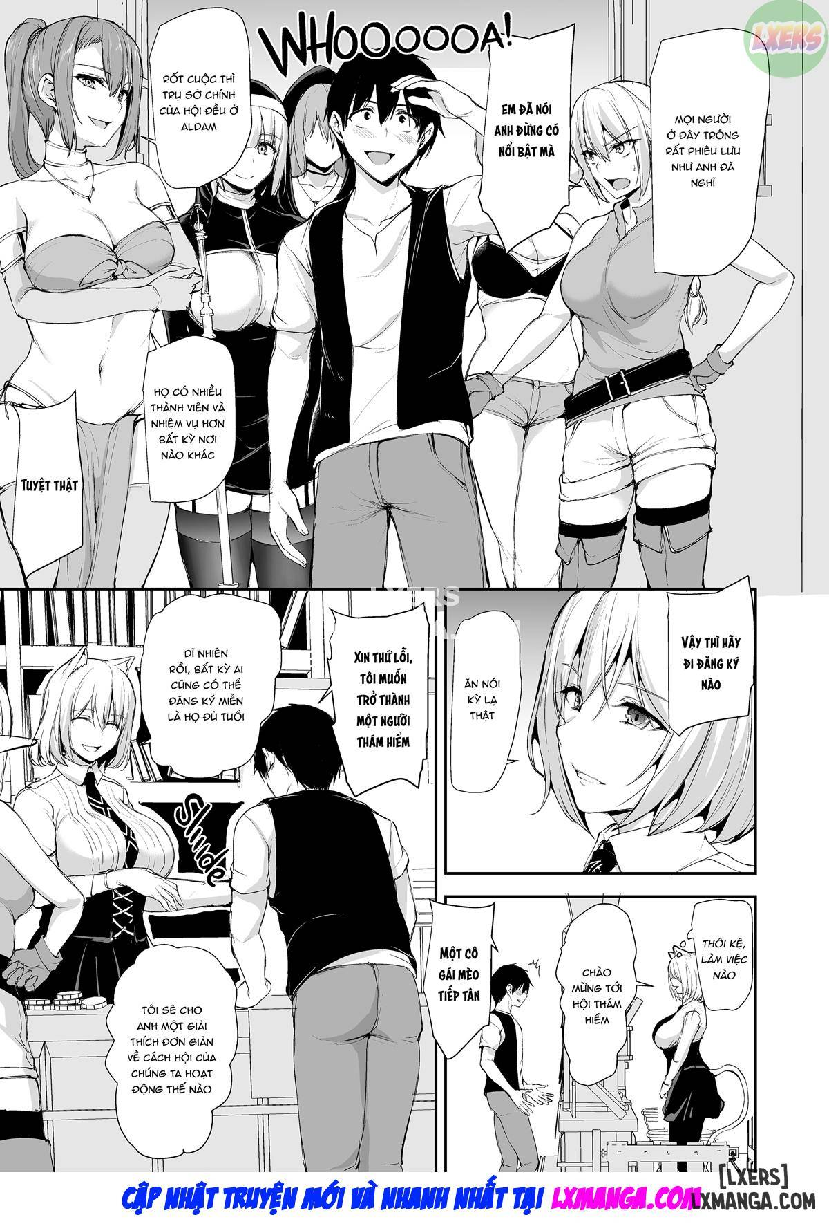 HentaiVN.net - Ảnh 7 - Câu Chuyện Về Harem Ở Dị Giới - Chapter 8