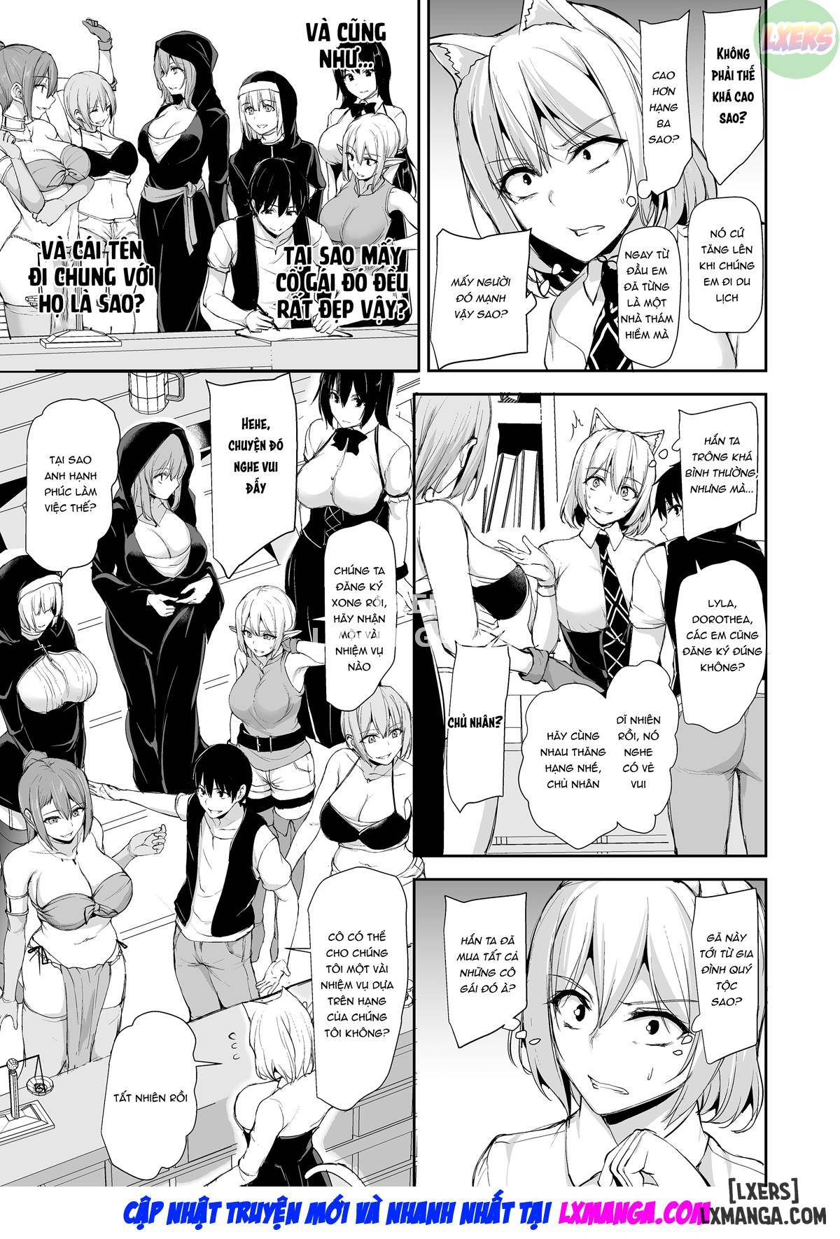 HentaiVN.net - Ảnh 9 - Câu Chuyện Về Harem Ở Dị Giới - Chapter 8