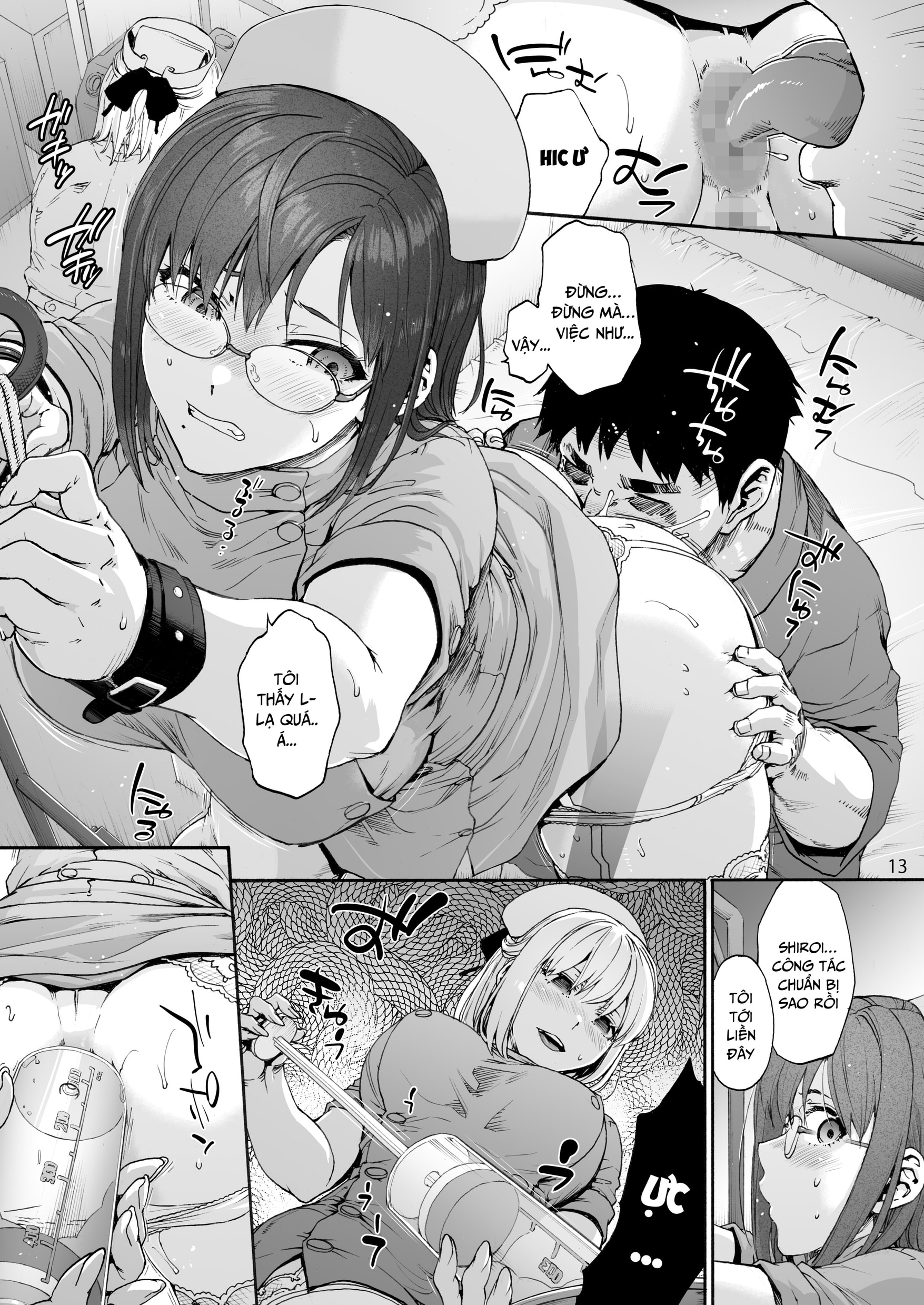 HentaiVN.net - Ảnh 16 - Second Miyaka Hospital 2 Senior Usagi who is afraid of her buttocks... - Oneshot