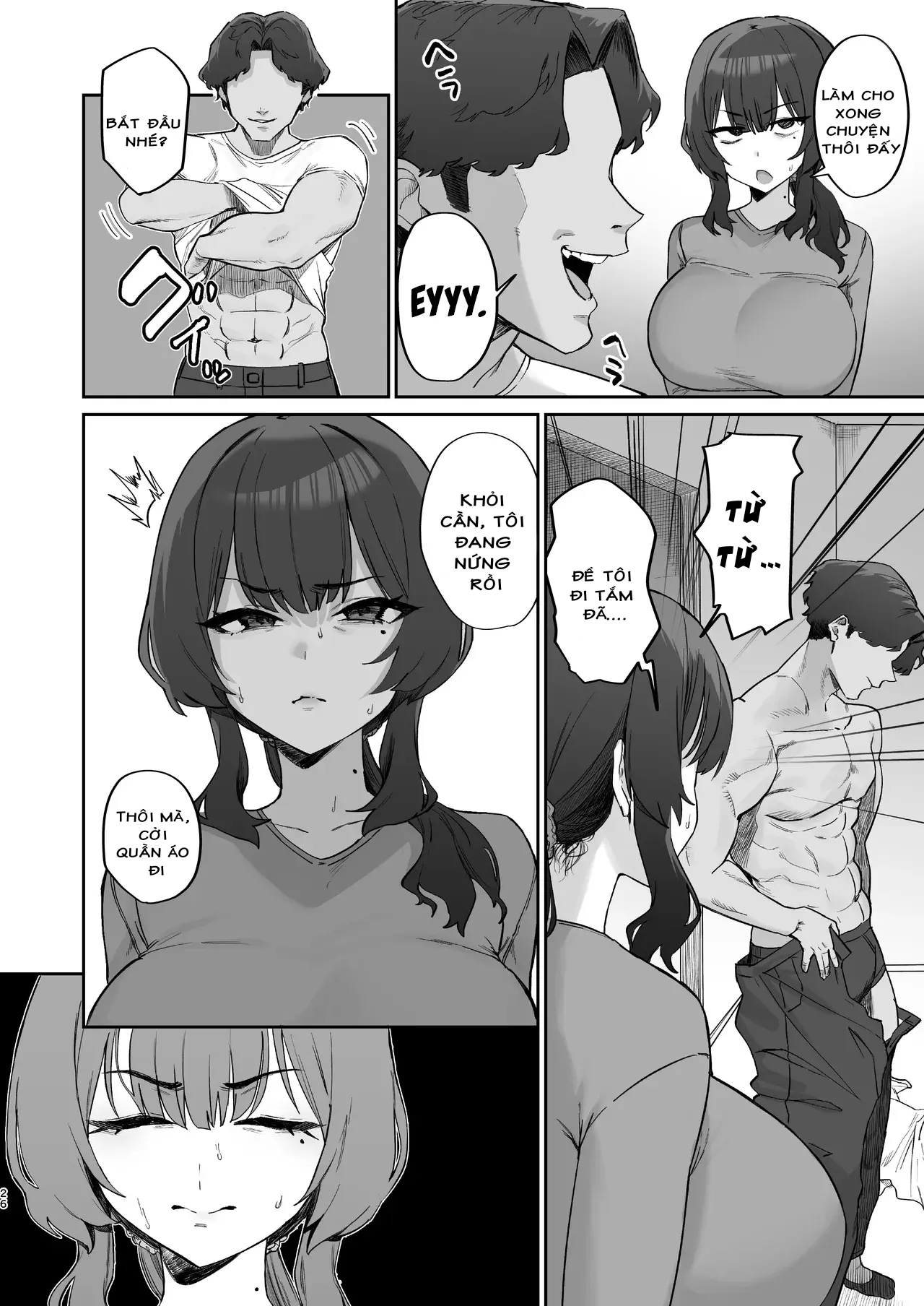 HentaiVN.net - Ảnh 26 - Gokinjo Trouble ni wa Gochuui o - Oneshot