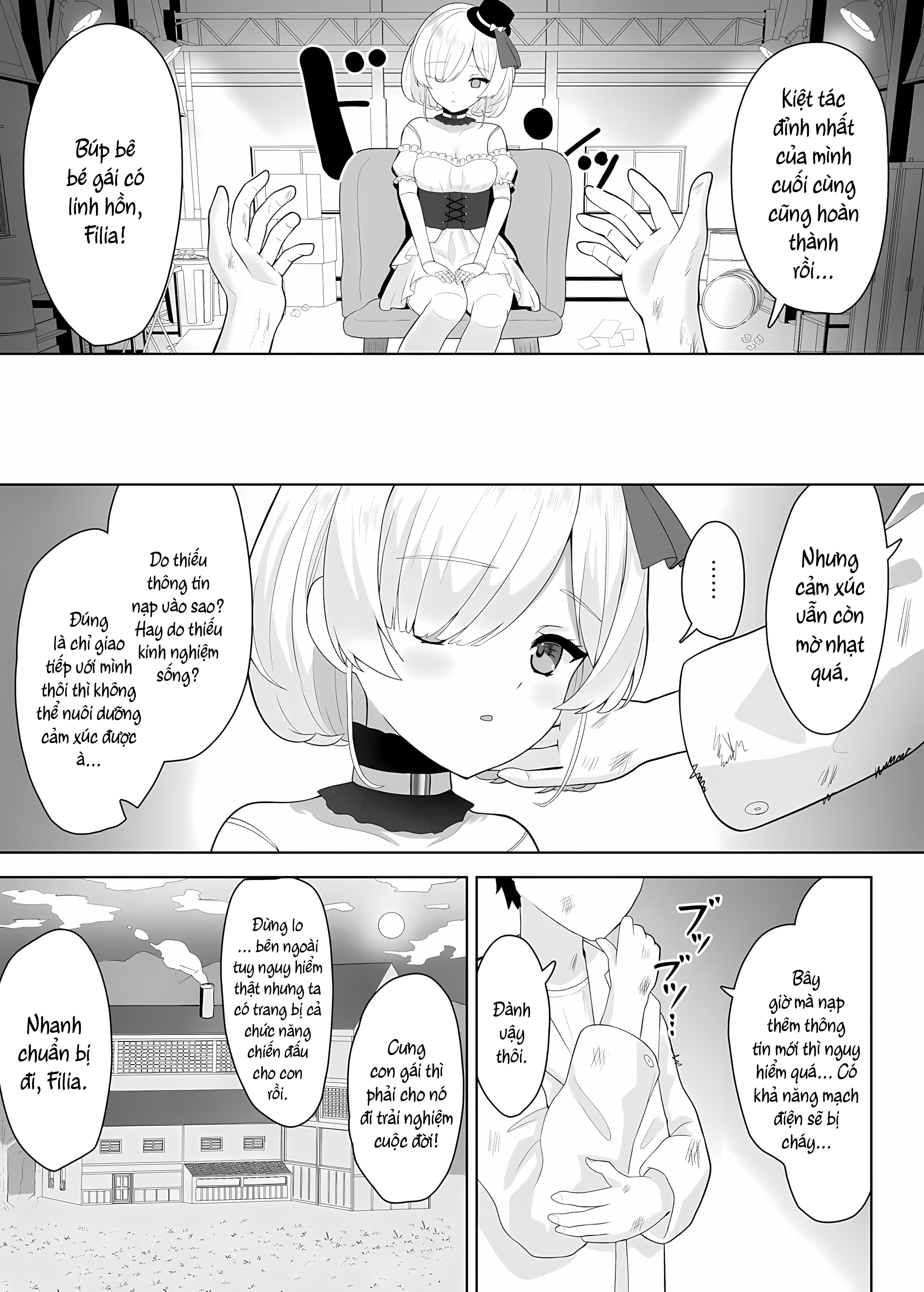HentaiVN.net - Ảnh 3 - Trò Chơi Bách Hợp Của Búp Bê Bé Gái Ngây Thơ Và Succubus Damdang - 51 Trang Sẽ Lé