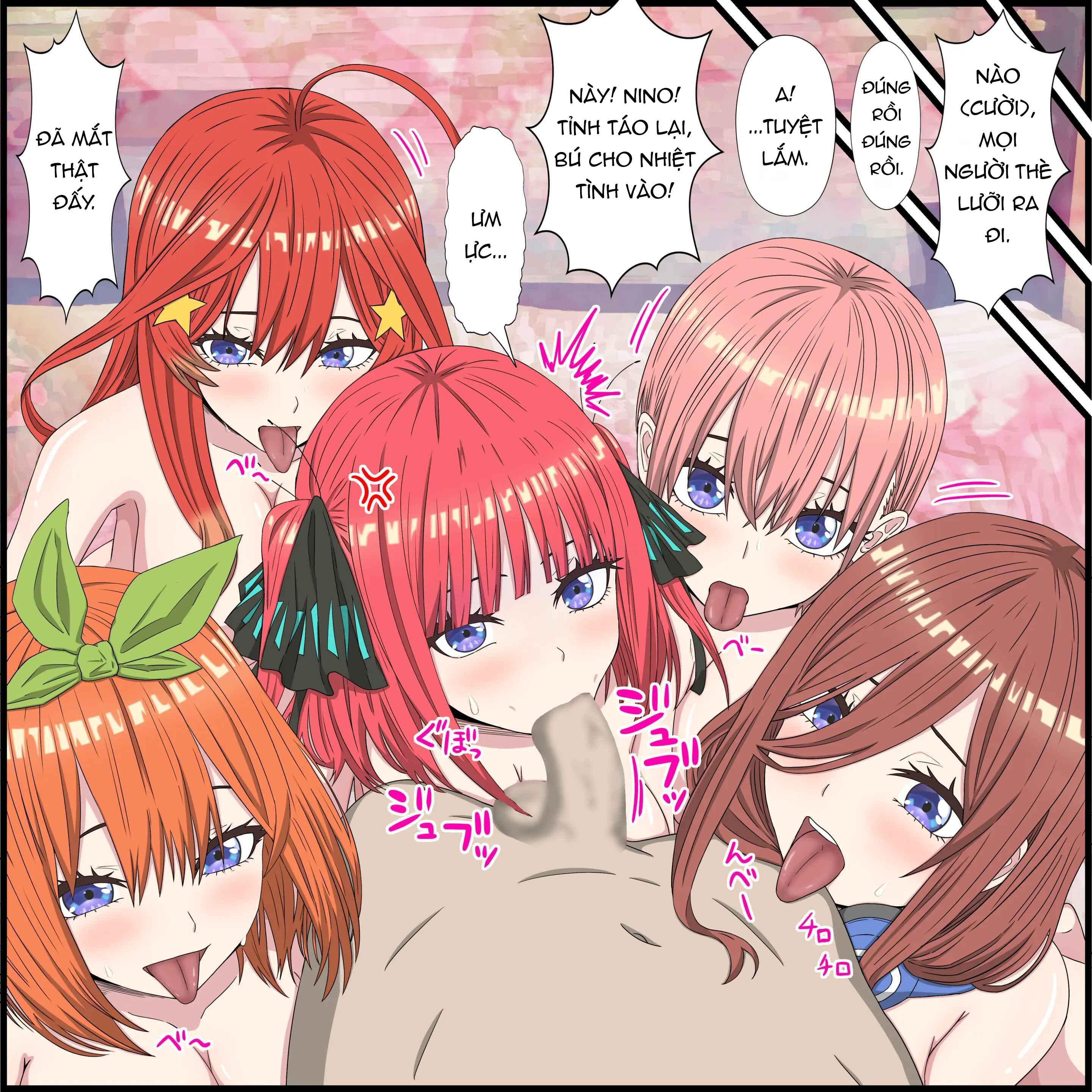 HentaiVN.net - Ảnh 8 - Tuyển tập Gotoubun no Hanayome của tác giả banana style - Chơi some part 1