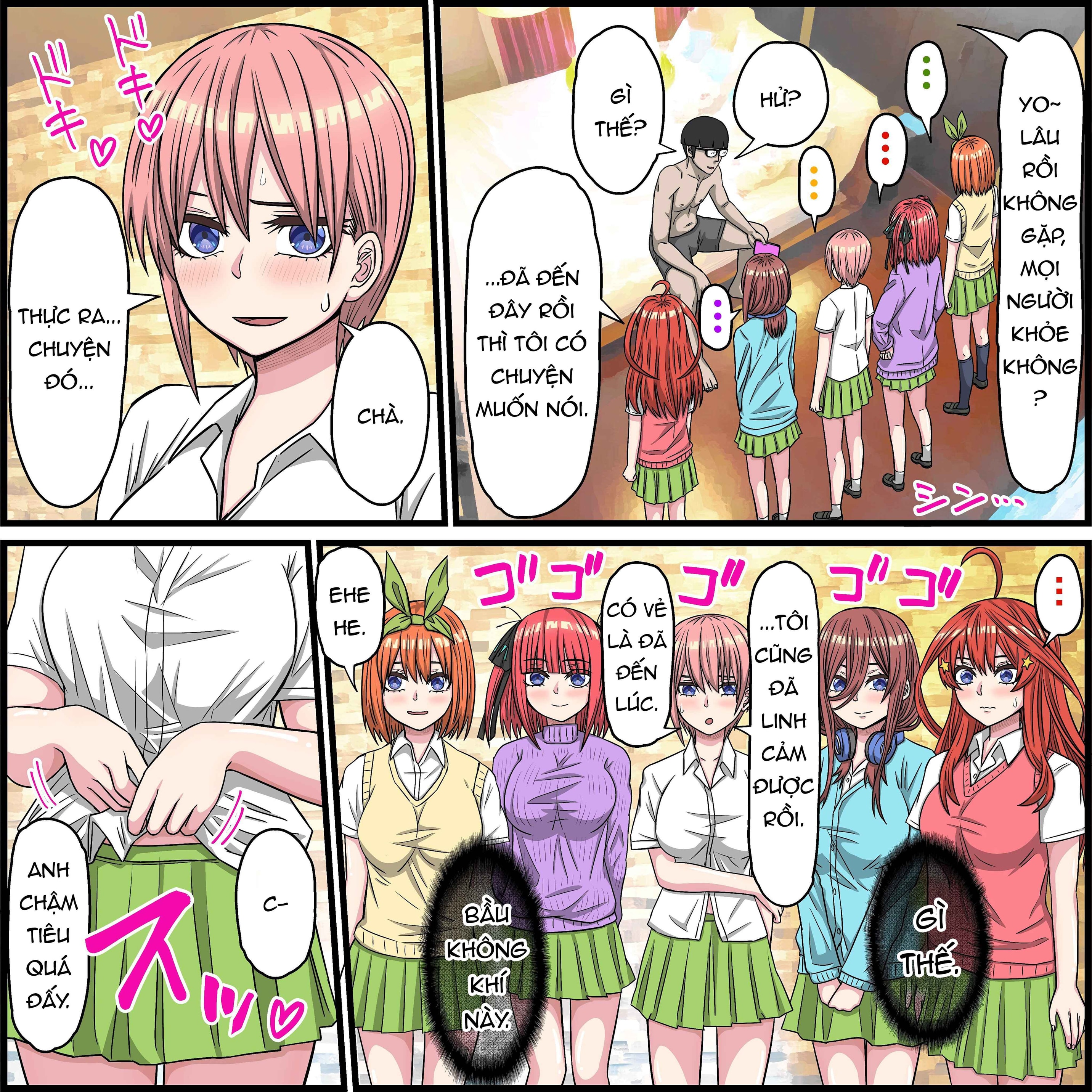 HentaiVN.net - Ảnh 3 - Tuyển tập Gotoubun no Hanayome của tác giả banana style - Part 4