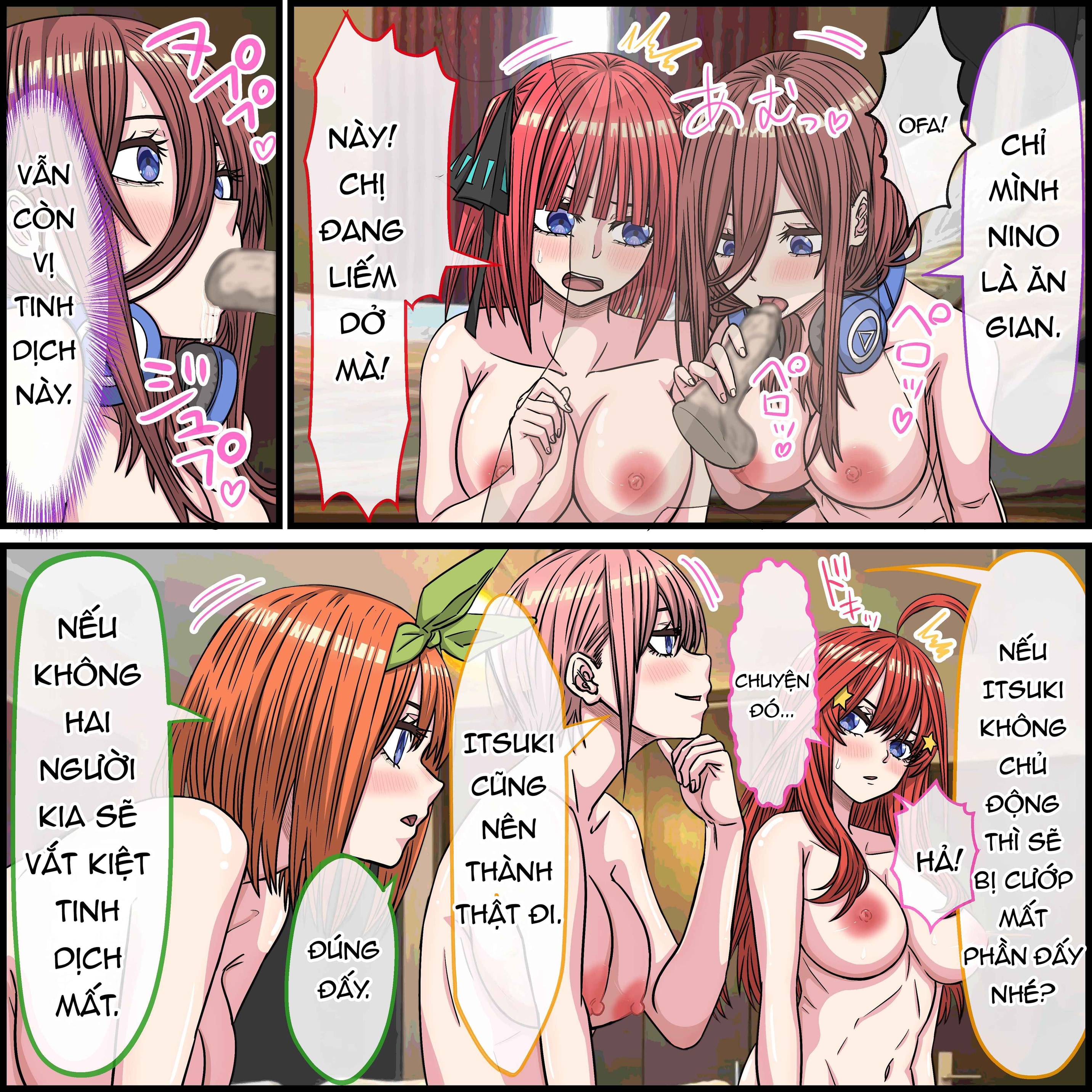 HentaiVN.net - Ảnh 31 - Tuyển tập Gotoubun no Hanayome của tác giả banana style - Part 4