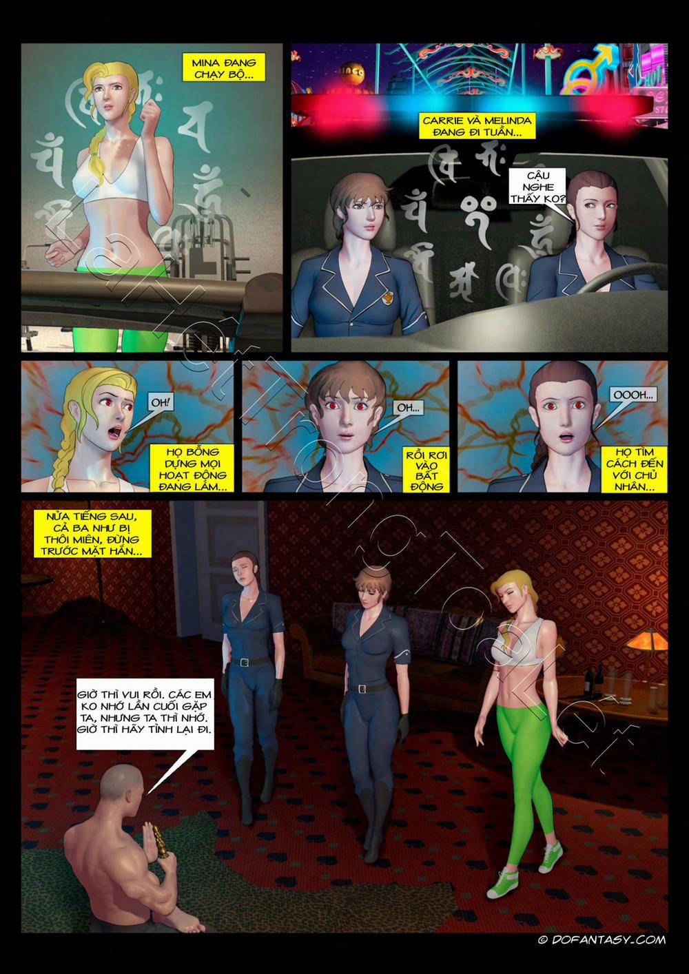 HentaiVN.net - Ảnh 7 - Bùa chú của quỷ [Devil Incantation] - Chap 4