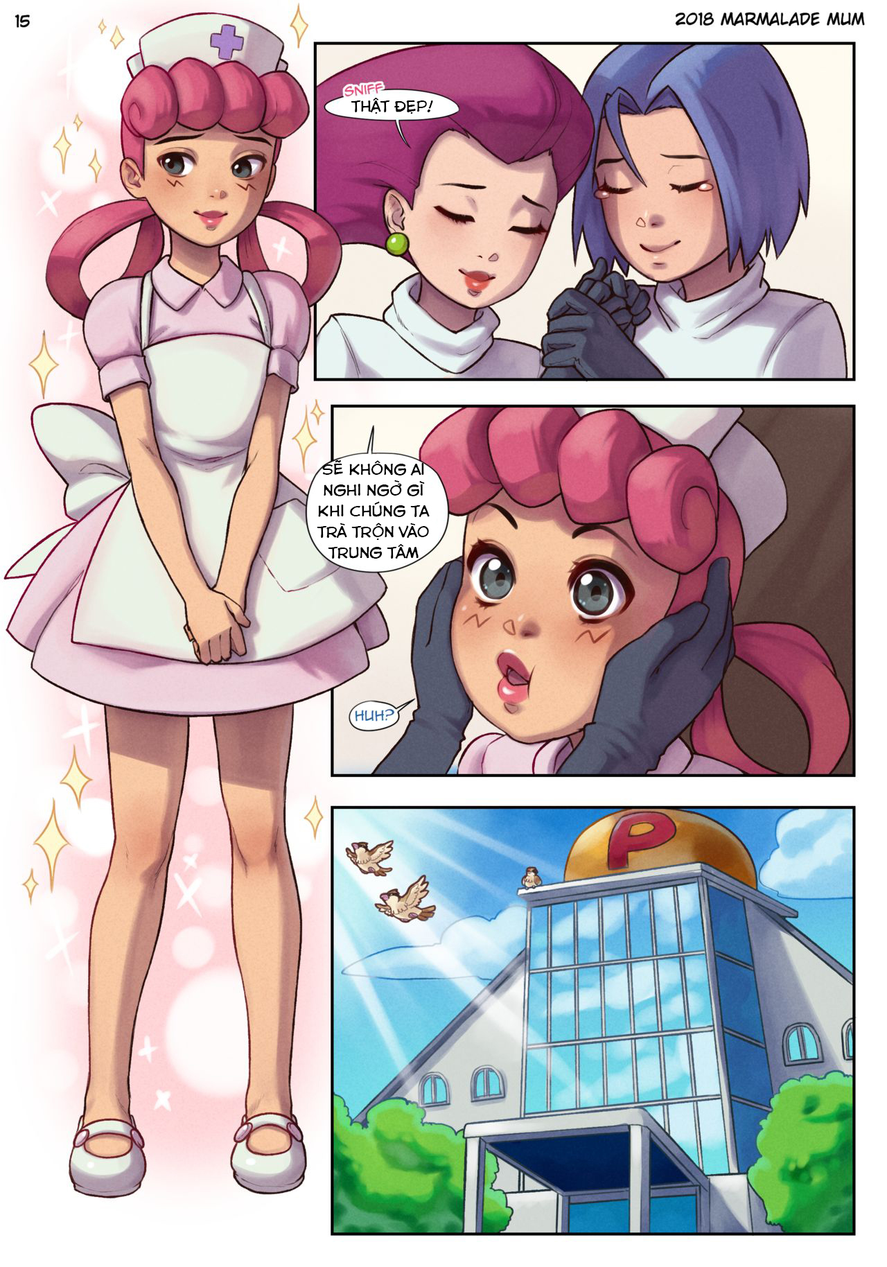 HentaiVN.net - Ảnh 16 - Pokiemen - Futa League - chap1 (trap)