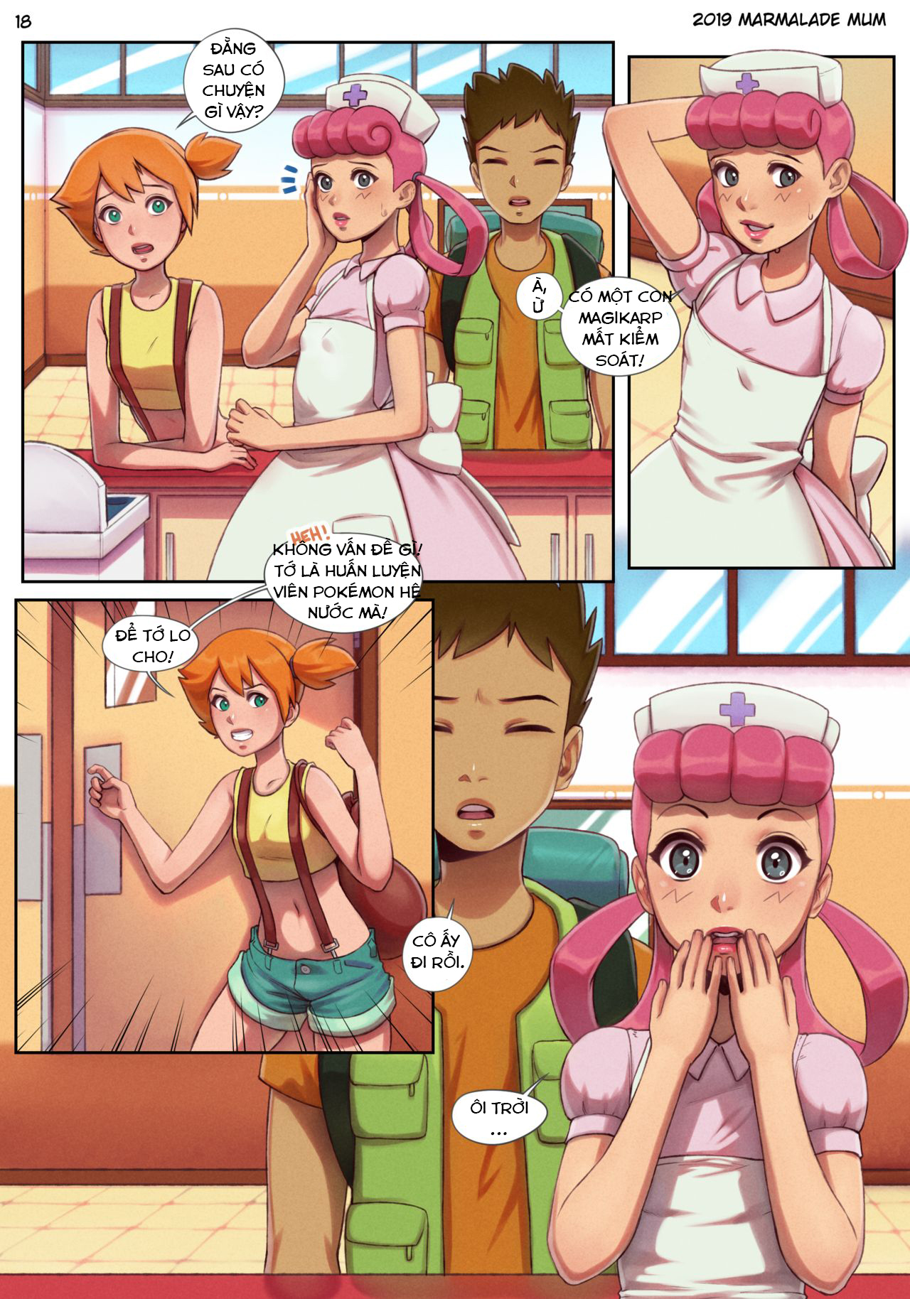 HentaiVN.net - Ảnh 19 - Pokiemen - Futa League - chap1 (trap)