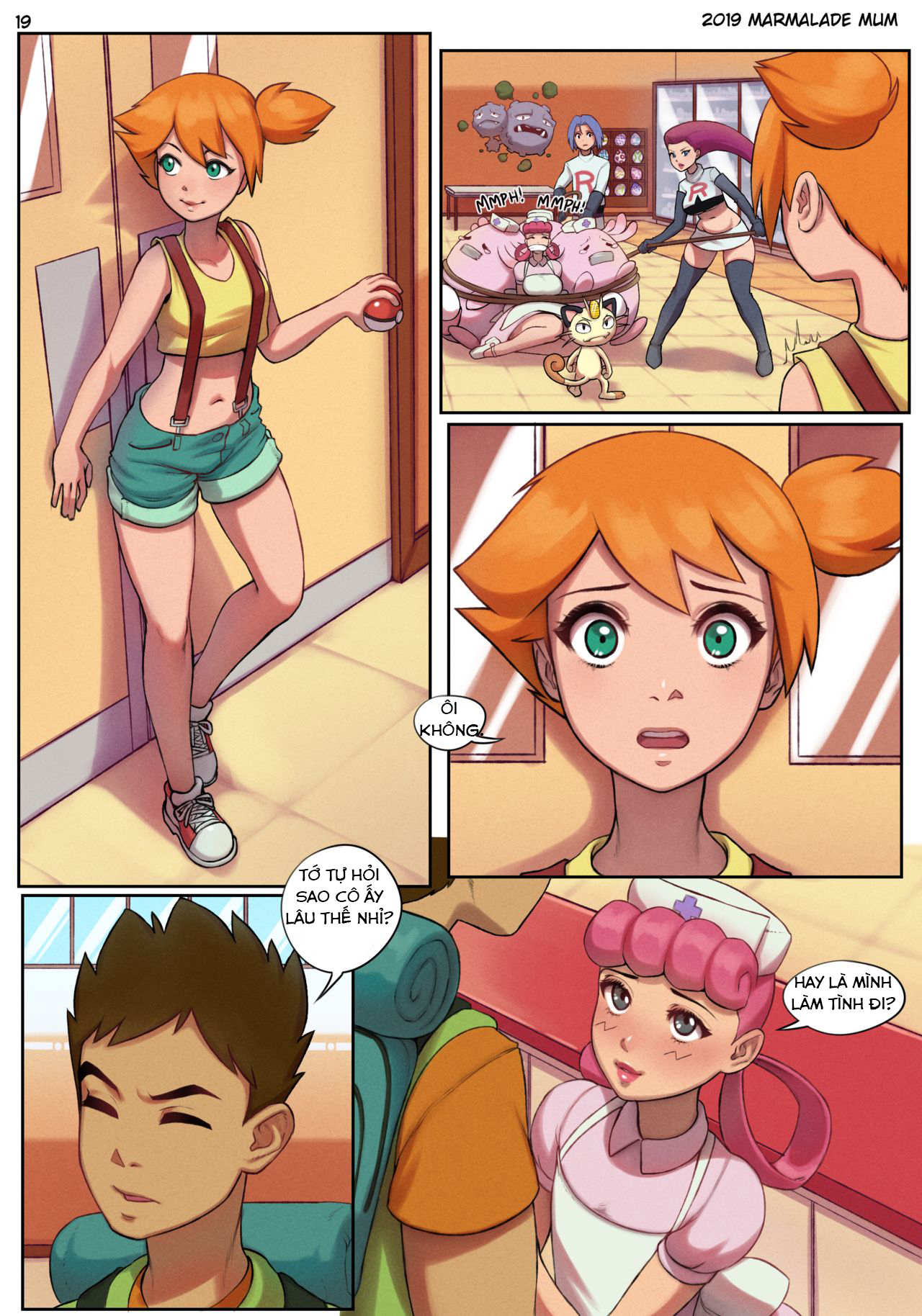 HentaiVN.net - Ảnh 20 - Pokiemen - Futa League - chap1 (trap)