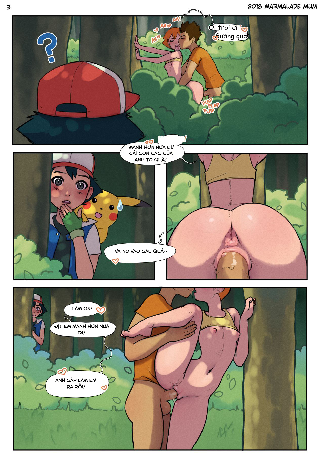 HentaiVN.net - Ảnh 4 - Pokiemen - Futa League - chap1 (trap)