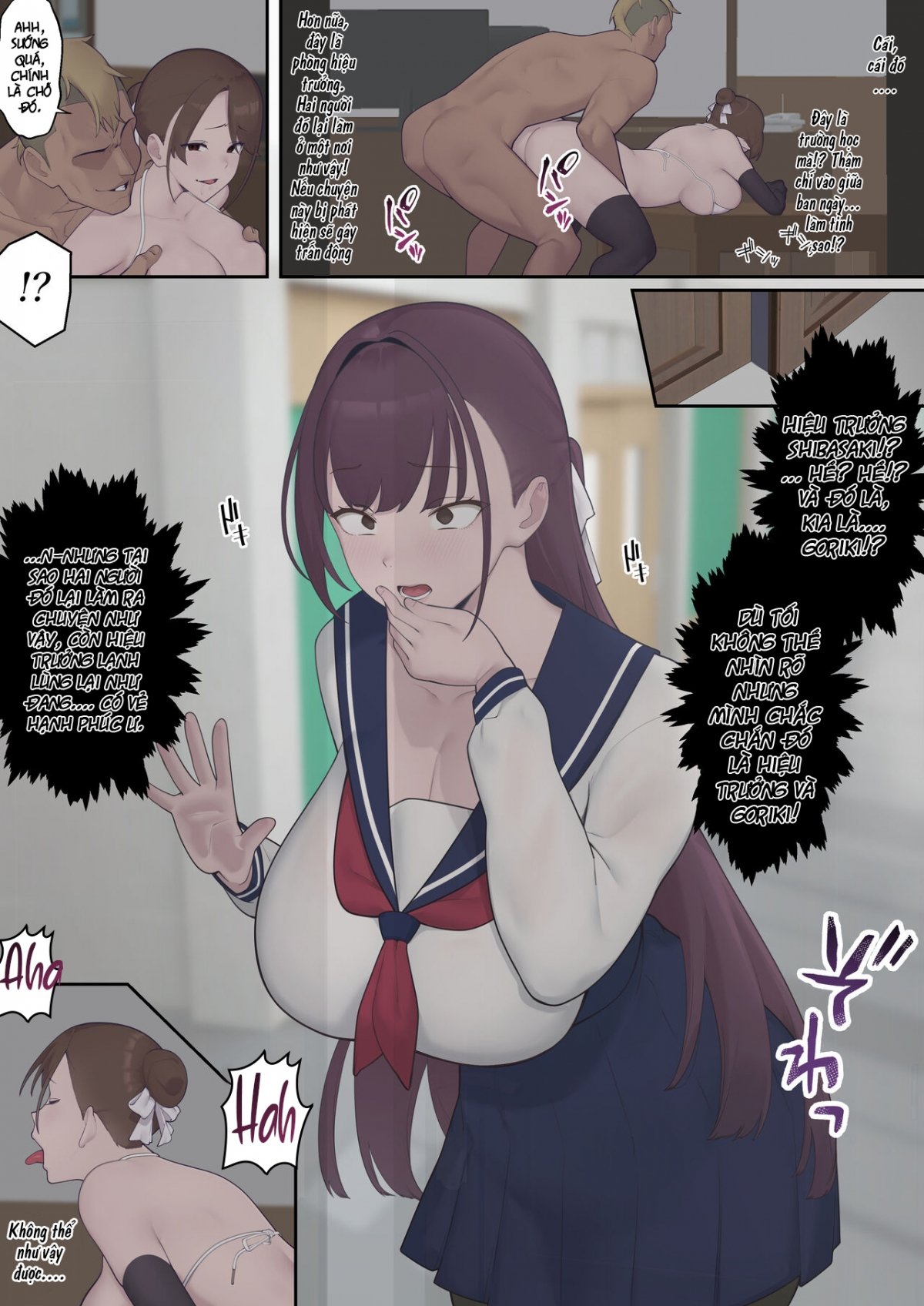 HentaiVN.net - Ảnh 12 - Daraku Seitokai ~Hiiragi Ayane Hen~ [堕落生徒会〜柊綾音編〜] - Chap 1