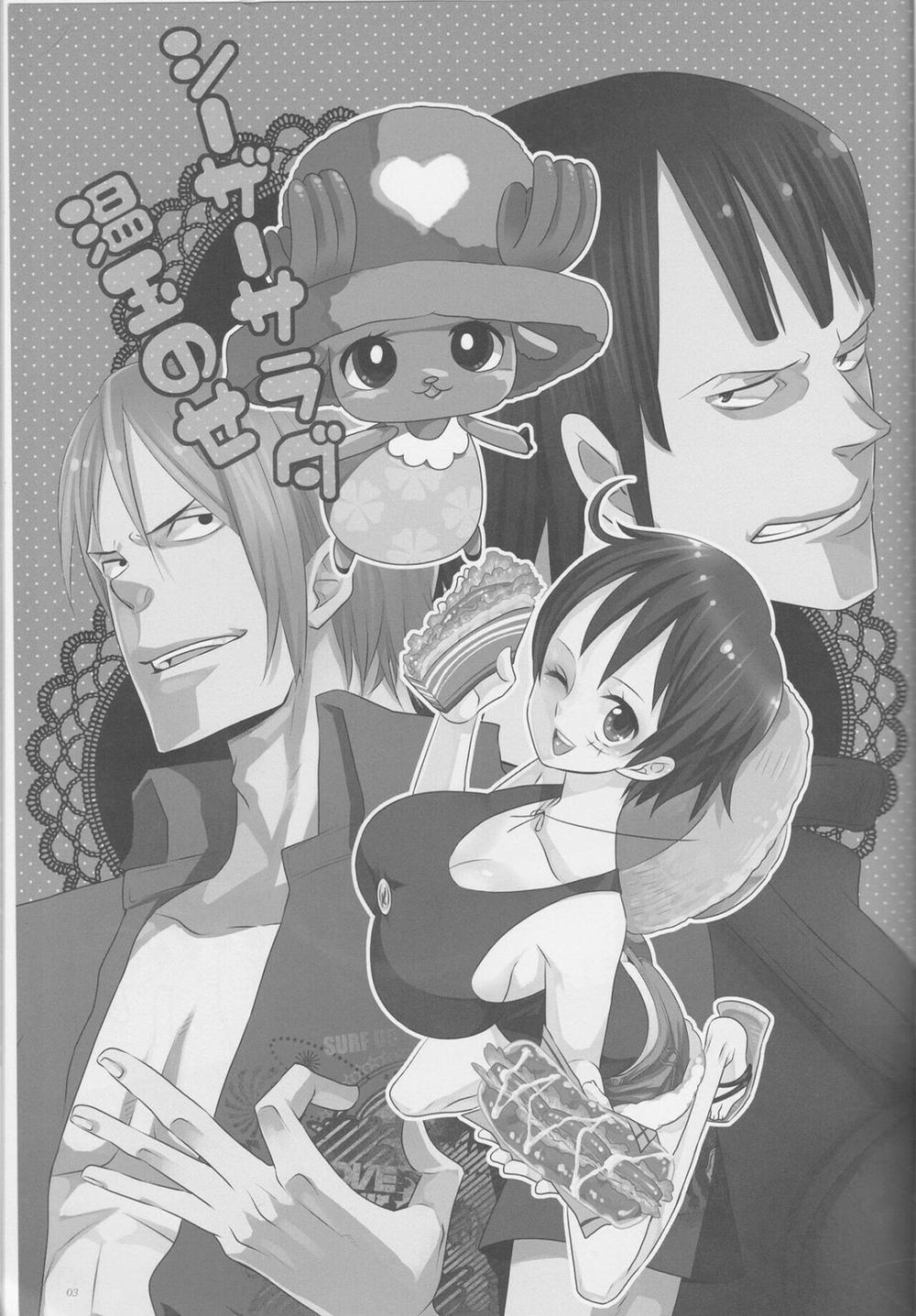 HentaiVN.net - Ảnh 3 - Khi Luffy là con gái (One piece) [Caesar Salad Ontama Nose (One Piece) | Grand Girls Habitude (One Piece)] - Tôi là Monkey.D Luffy