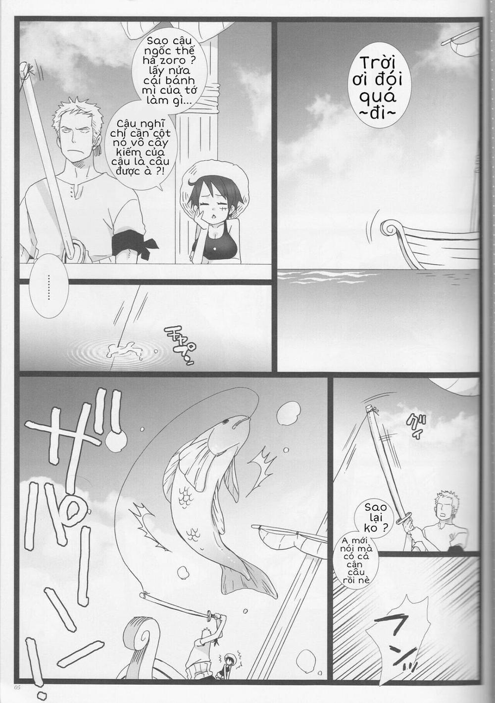 HentaiVN.net - Ảnh 5 - Khi Luffy là con gái (One piece) [Caesar Salad Ontama Nose (One Piece) | Grand Girls Habitude (One Piece)] - Tôi là Monkey.D Luffy