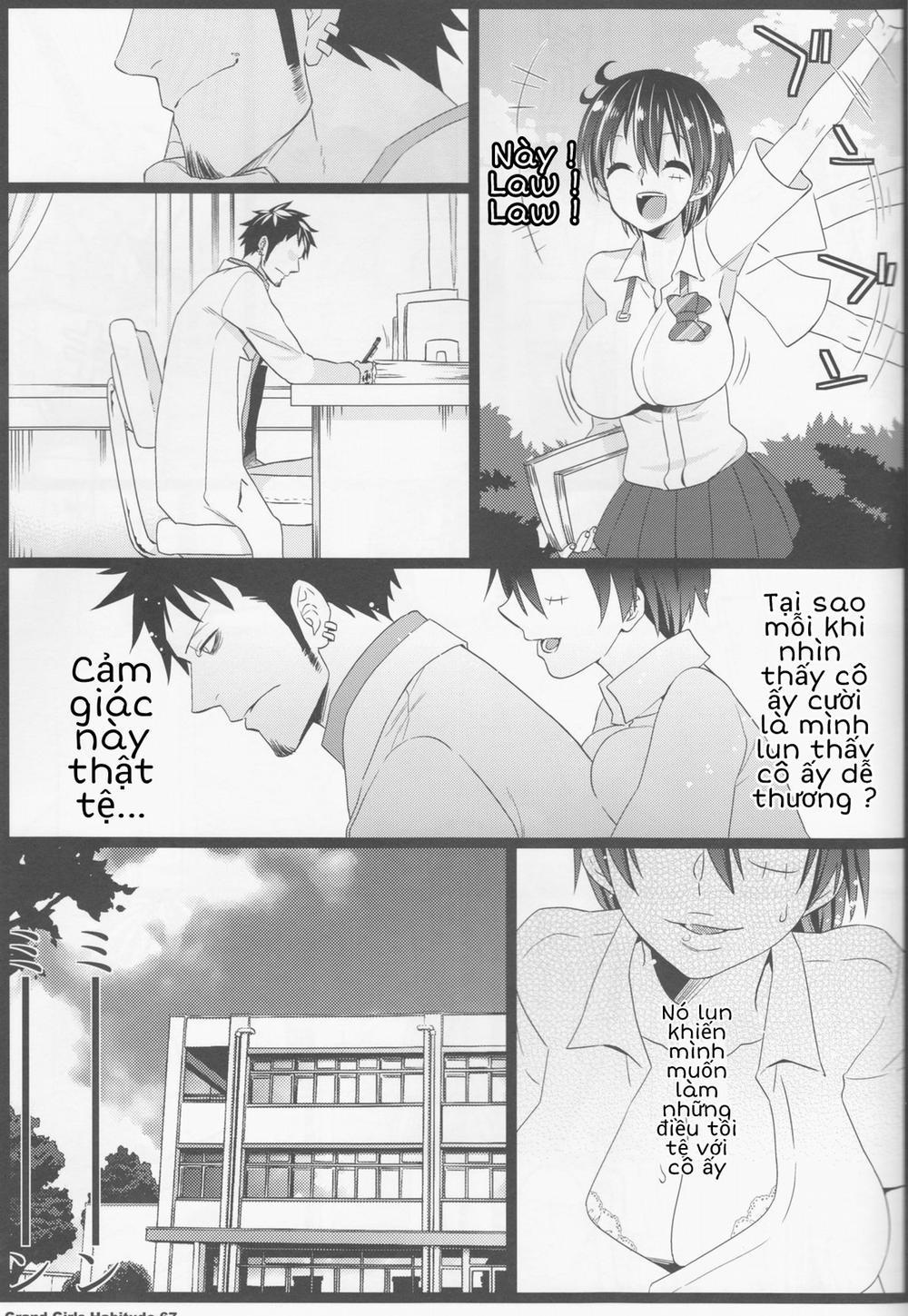 HentaiVN.net - Ảnh 3 - Khi Luffy là con gái (One piece) [Caesar Salad Ontama Nose (One Piece) | Grand Girls Habitude (One Piece)] - Bác sĩ tử thần Law