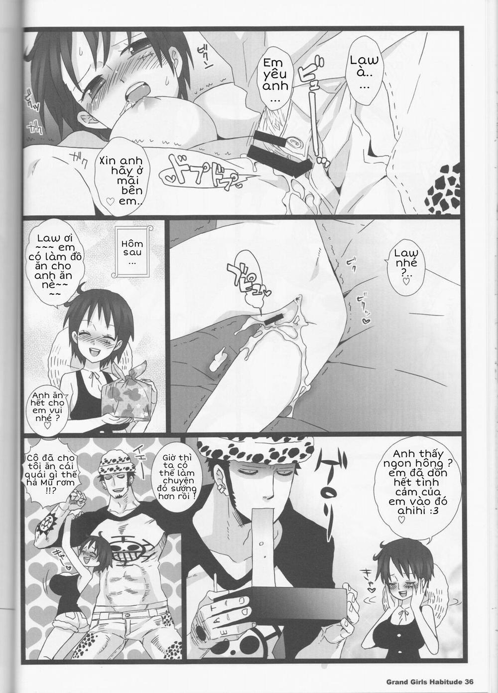 HentaiVN.net - Ảnh 13 - Khi Luffy là con gái (One piece) [Caesar Salad Ontama Nose (One Piece) | Grand Girls Habitude (One Piece)] - Mũ rơm ngốk đi chơi