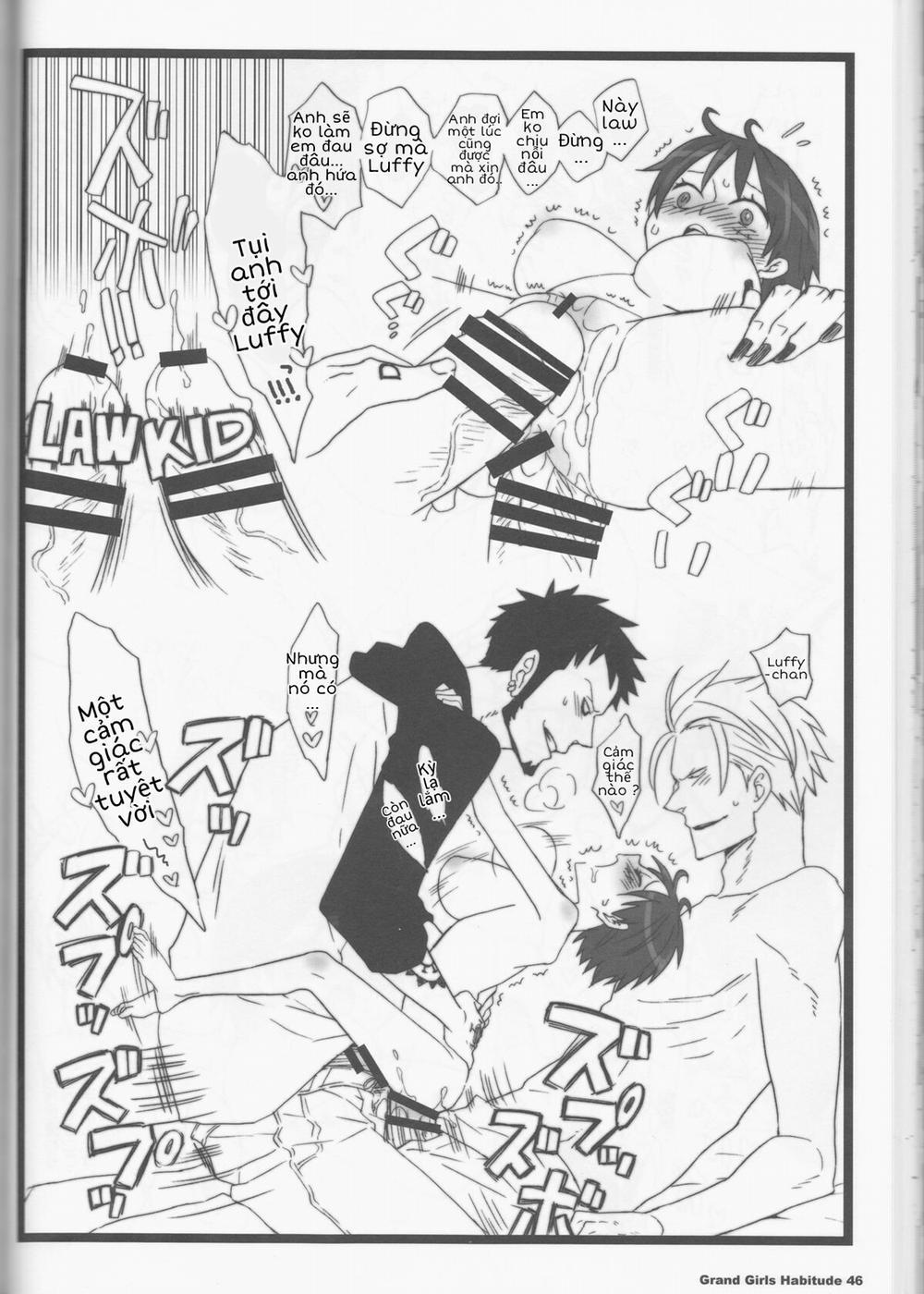 HentaiVN.net - Ảnh 12 - Khi Luffy là con gái (One piece) [Caesar Salad Ontama Nose (One Piece) | Grand Girls Habitude (One Piece)] - 2 cặp đôi gặp lại