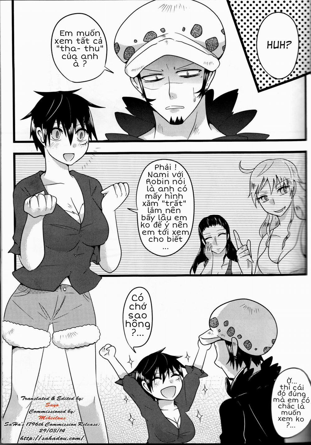 HentaiVN.net - Ảnh 4 - Khi Luffy là con gái (One piece) [Caesar Salad Ontama Nose (One Piece) | Grand Girls Habitude (One Piece)] - Cả thuyền chuyển giới