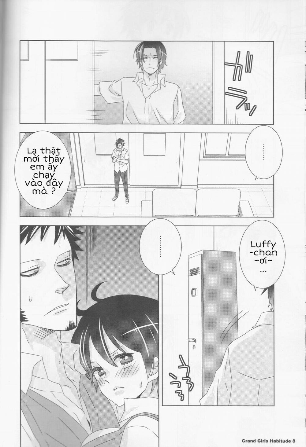 HentaiVN.net - Ảnh 11 - Khi Luffy là con gái (One piece) [Caesar Salad Ontama Nose (One Piece) | Grand Girls Habitude (One Piece)] - Trốn tìm