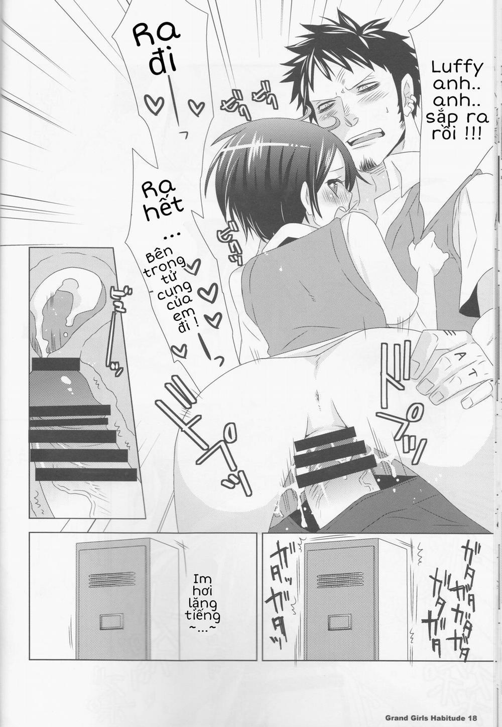 HentaiVN.net - Ảnh 20 - Khi Luffy là con gái (One piece) [Caesar Salad Ontama Nose (One Piece) | Grand Girls Habitude (One Piece)] - Trốn tìm