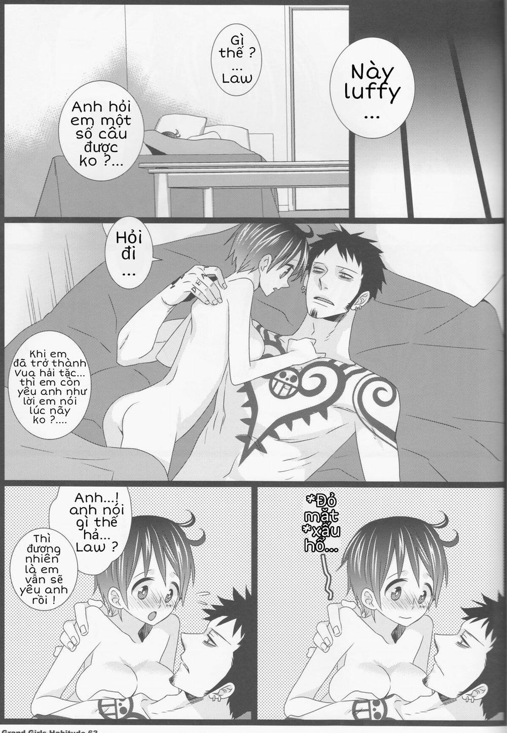 HentaiVN.net - Ảnh 20 - Khi Luffy là con gái (One piece) [Caesar Salad Ontama Nose (One Piece) | Grand Girls Habitude (One Piece)] - Happy ending