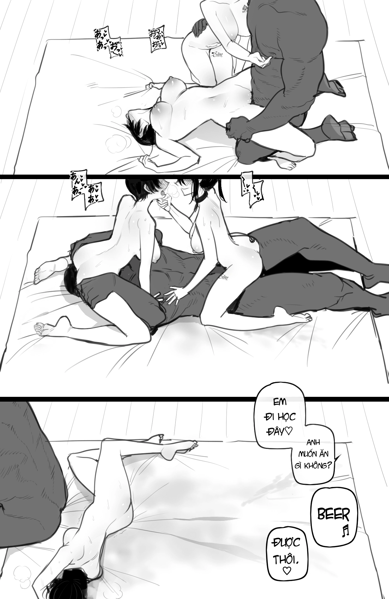 HentaiVN.net - Ảnh 22 - Mẹ và con gái nghiện BBC - Oneshot
