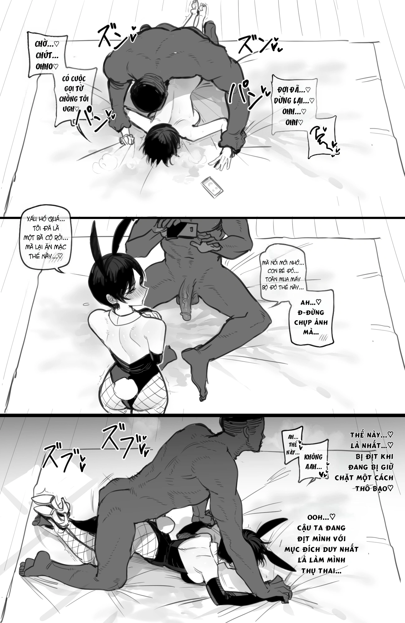 HentaiVN.net - Ảnh 23 - Mẹ và con gái nghiện BBC - Oneshot