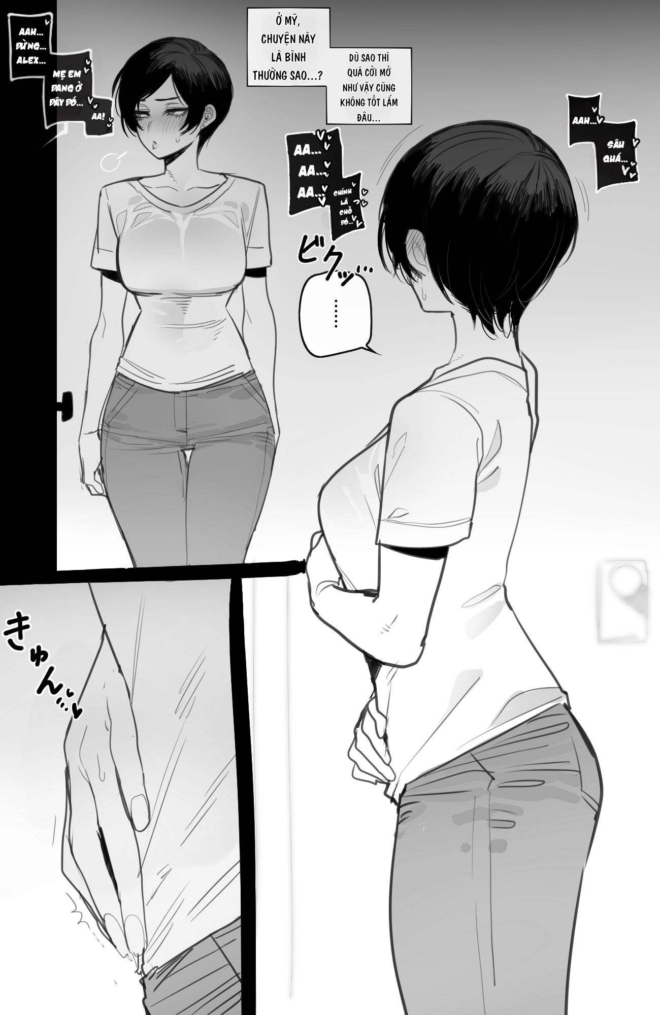 HentaiVN.net - Ảnh 8 - Mẹ và con gái nghiện BBC - Oneshot