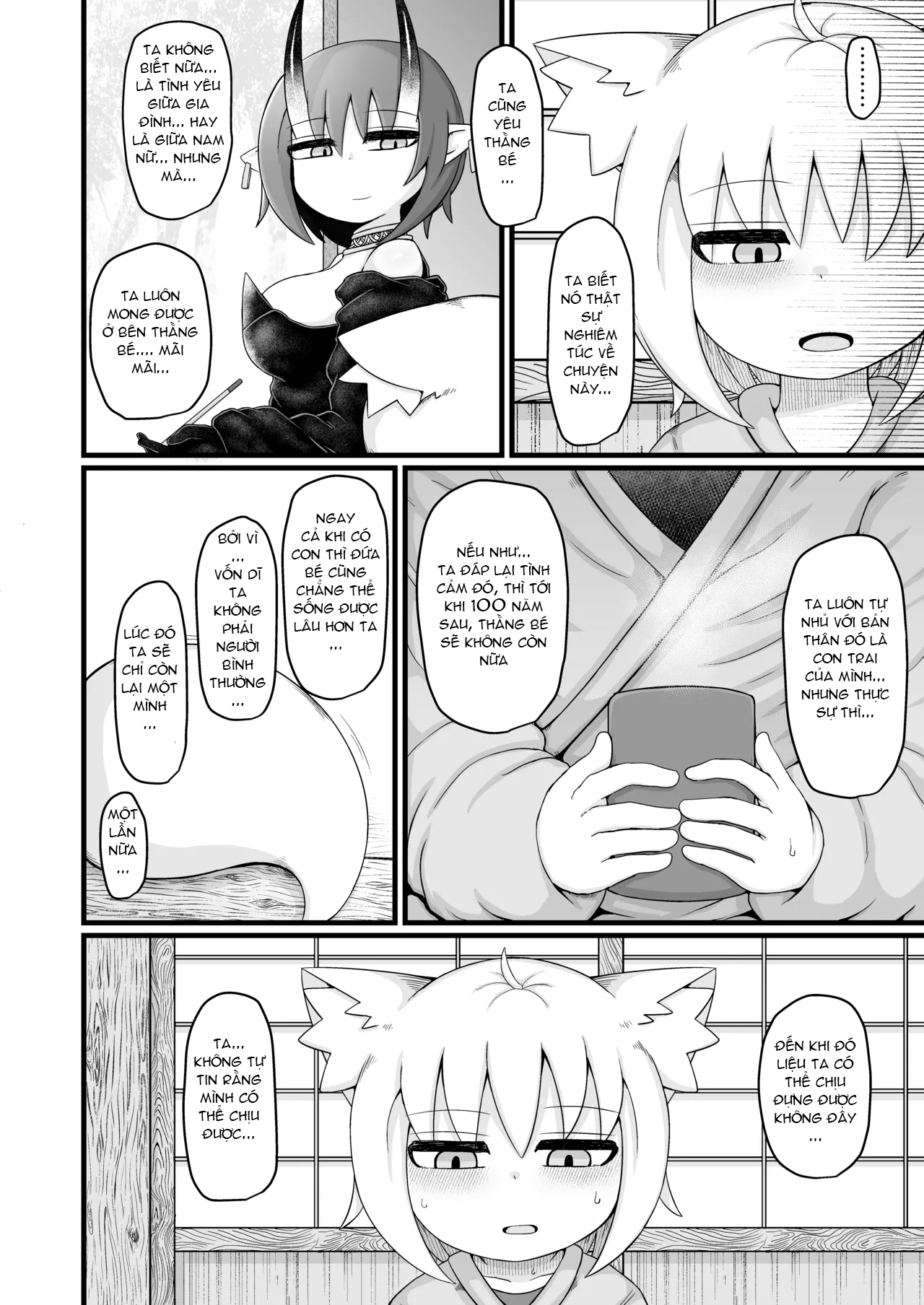 HentaiVN.net - Ảnh 18 - Người Mẹ Loli Không Thể Cưỡng Lại Được Tôi 10 - Chap 1