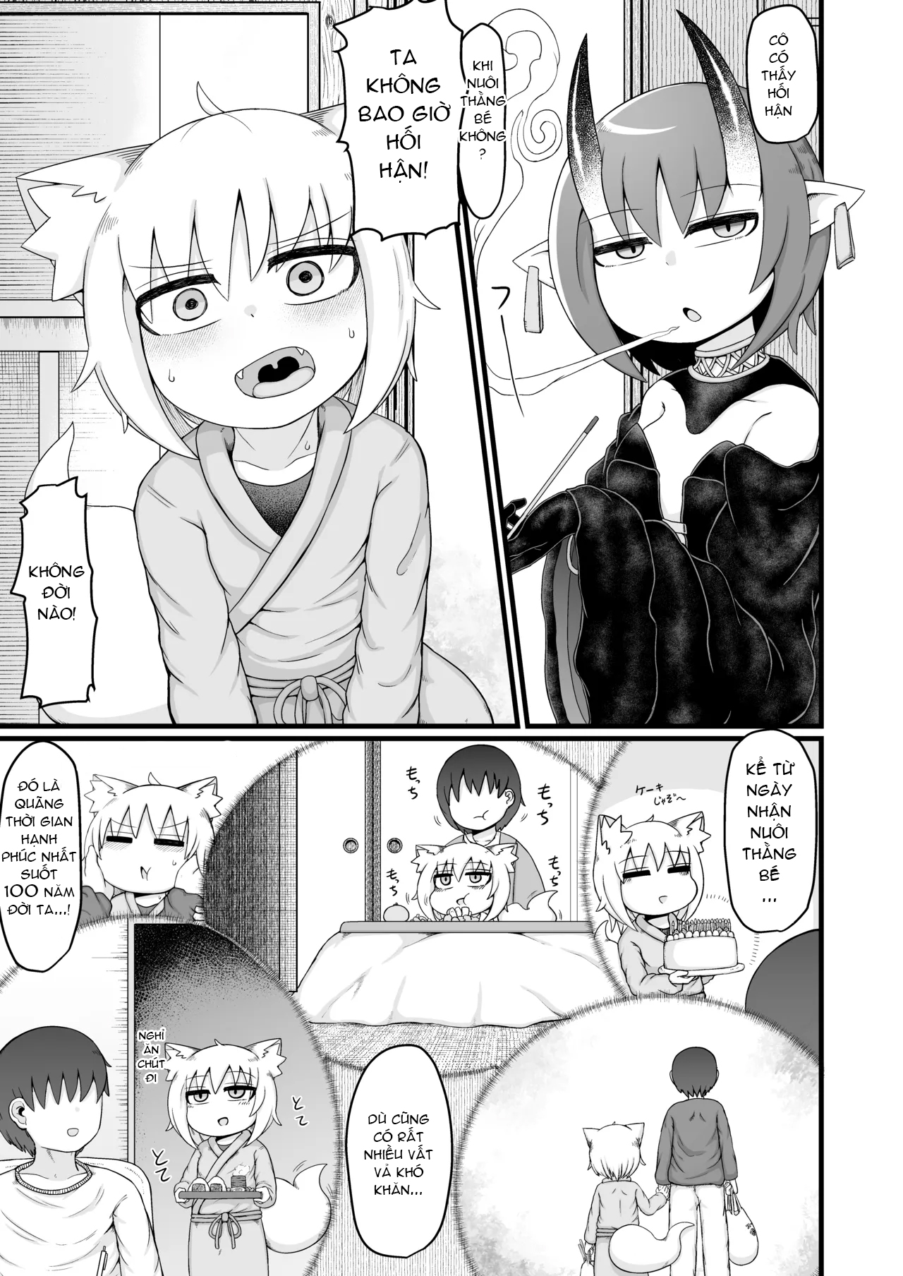 HentaiVN.net - Ảnh 19 - Người Mẹ Loli Không Thể Cưỡng Lại Được Tôi 10 - Chap 1