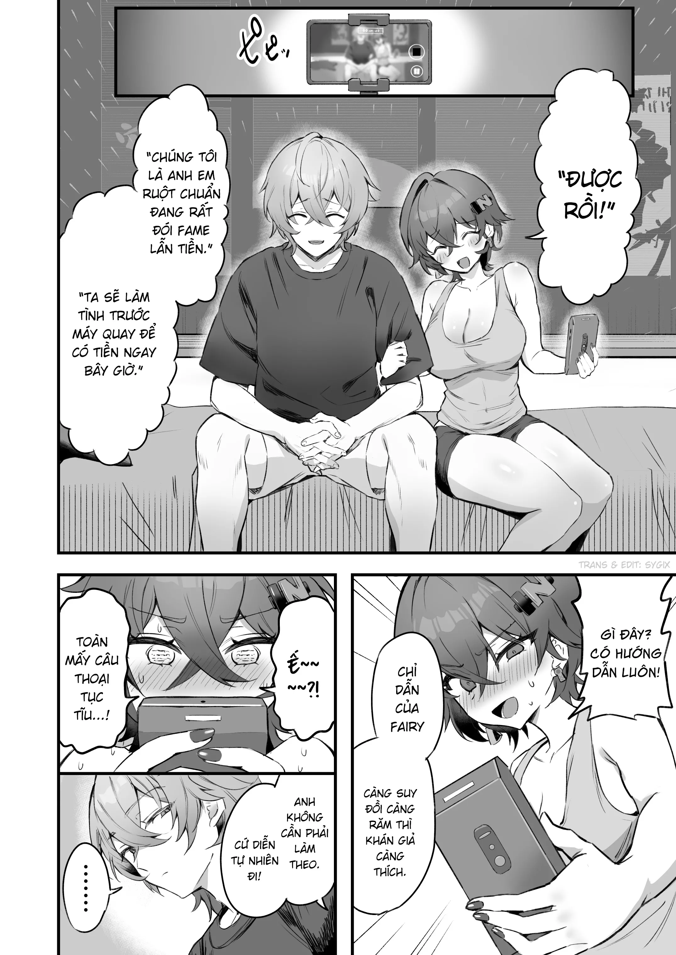 HentaiVN.net - Ảnh 8 - Quay phim sếch kiếm gạo cùng Phaethon - Oneshot xong thôi