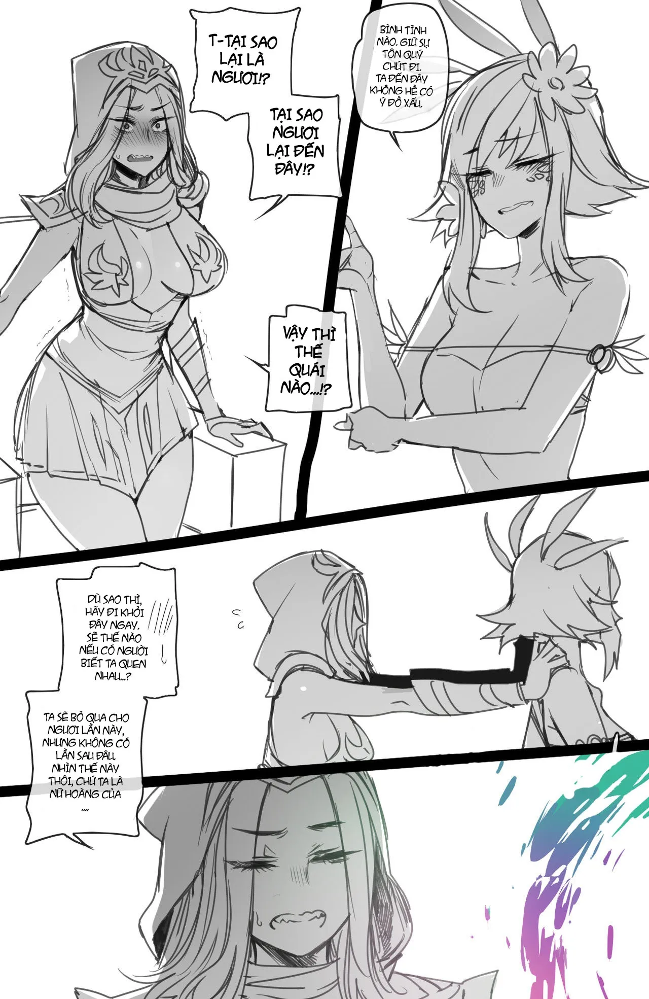 HentaiVN.net - Ảnh 3 - Sự Trợ Giúp Từ Neeko♥!(League Of Legends) [Neeko's Help] - Chap 3: Freljord here we come...(˵ ͡° ͜ʖ ͡°˵)