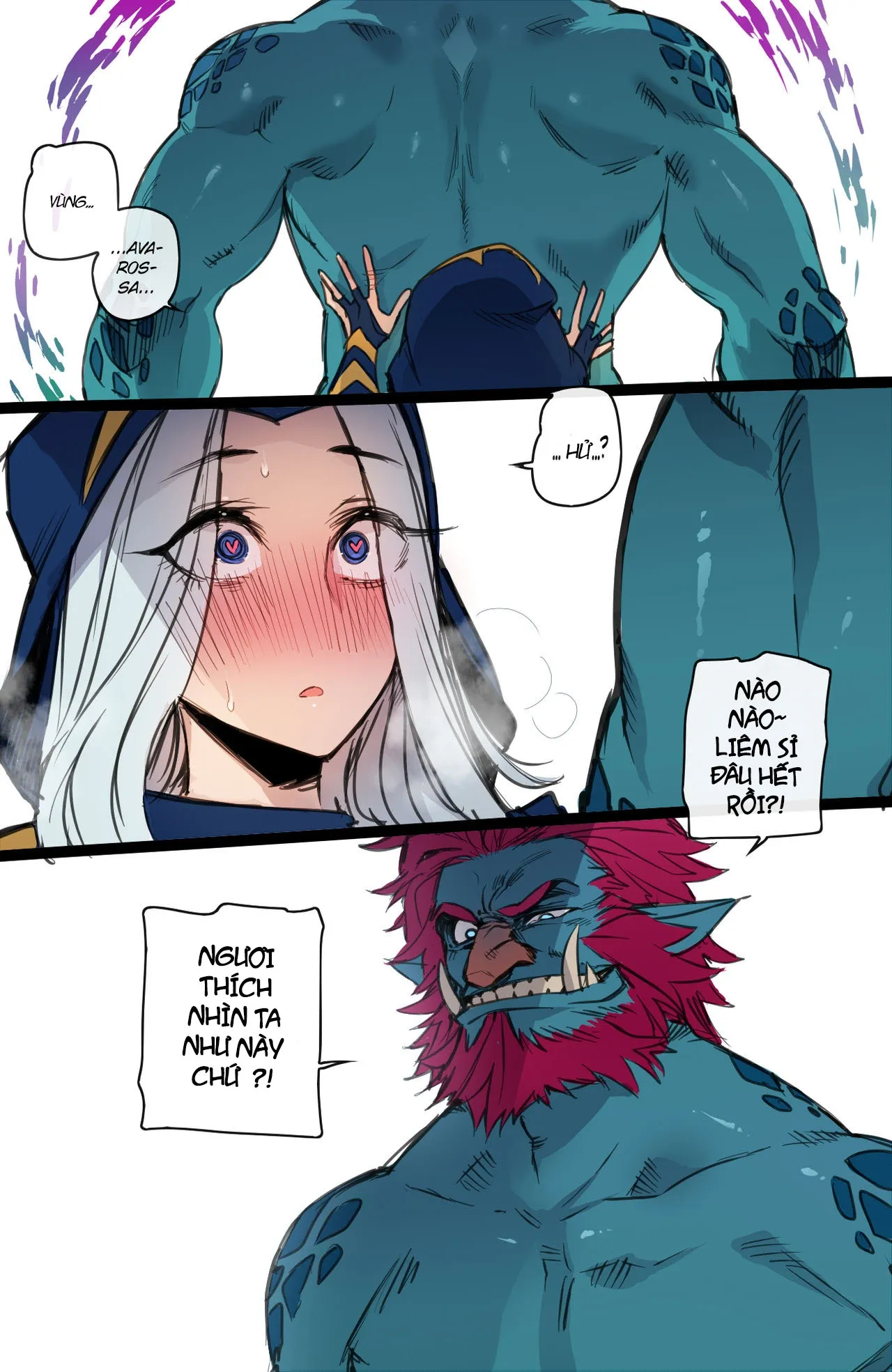 HentaiVN.net - Ảnh 4 - Sự Trợ Giúp Từ Neeko♥!(League Of Legends) [Neeko's Help] - Chap 3: Freljord here we come...(˵ ͡° ͜ʖ ͡°˵)