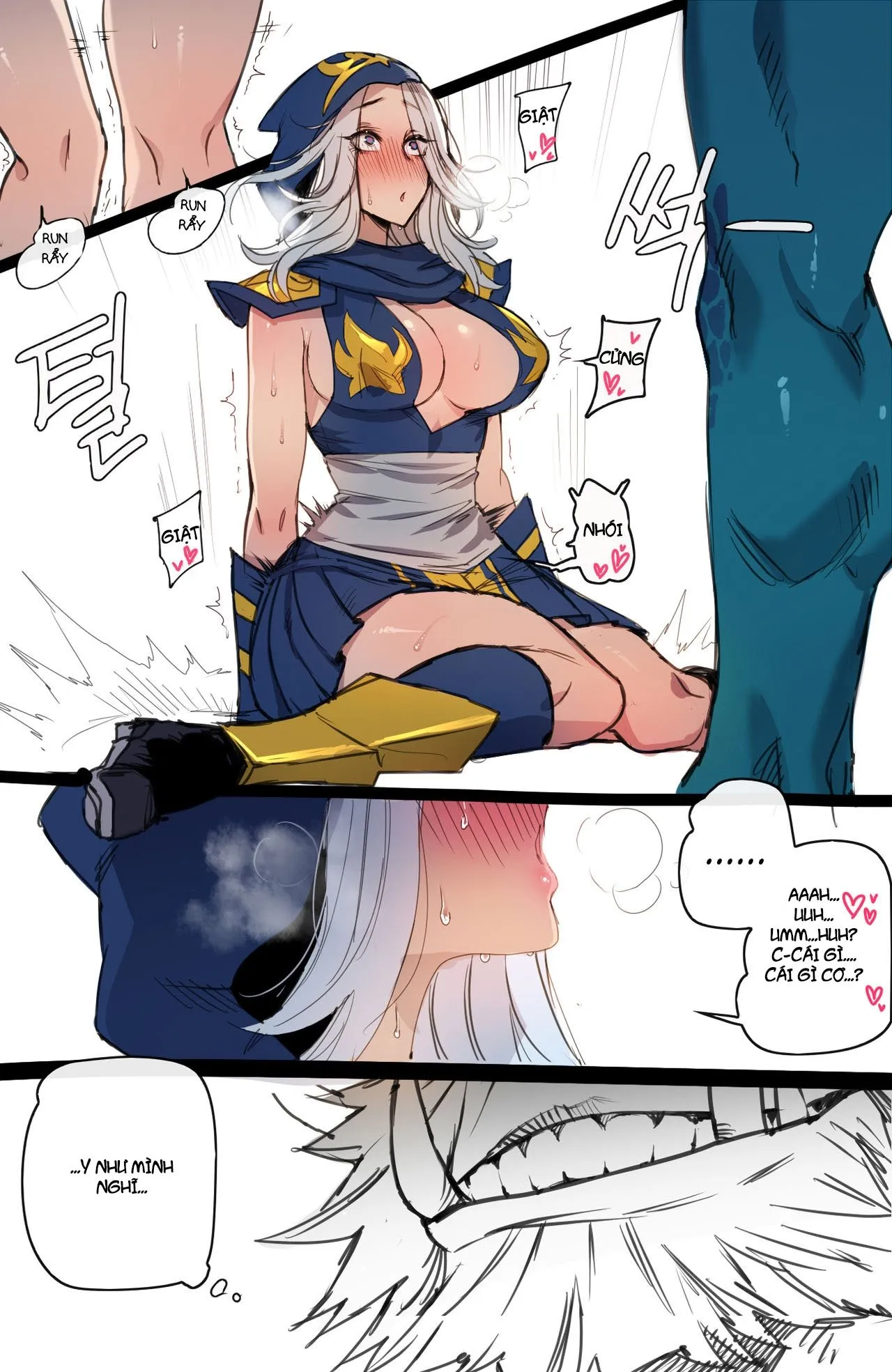 HentaiVN.net - Ảnh 5 - Sự Trợ Giúp Từ Neeko♥!(League Of Legends) [Neeko's Help] - Chap 3: Freljord here we come...(˵ ͡° ͜ʖ ͡°˵)