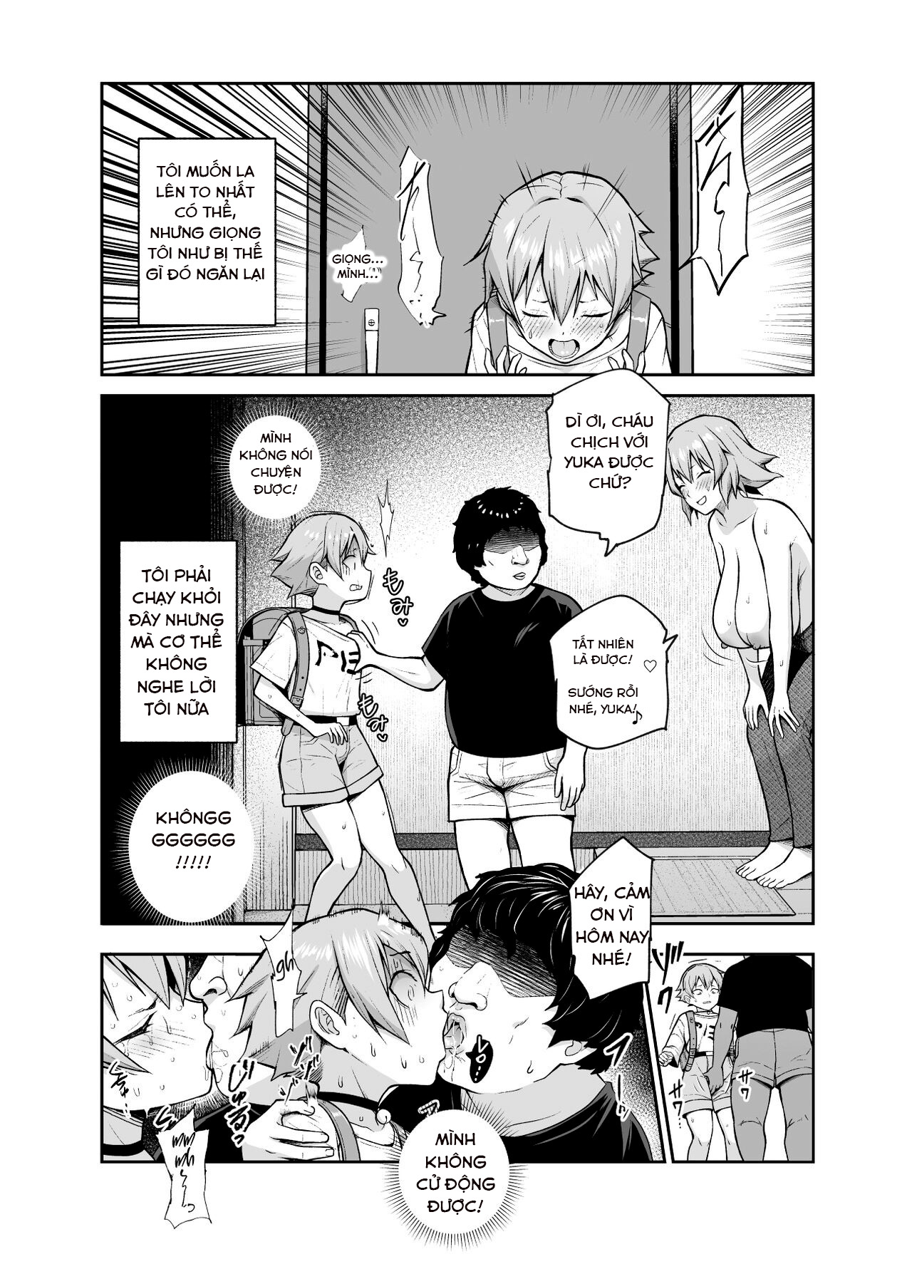 HentaiVN.net - Ảnh 16 - Musume no Doukyuusei no Anoko, Shisen ga Kimochi Warui no yo ne EX Ningen Ayatsuri Button o Tsukawaremashita - Oneshot