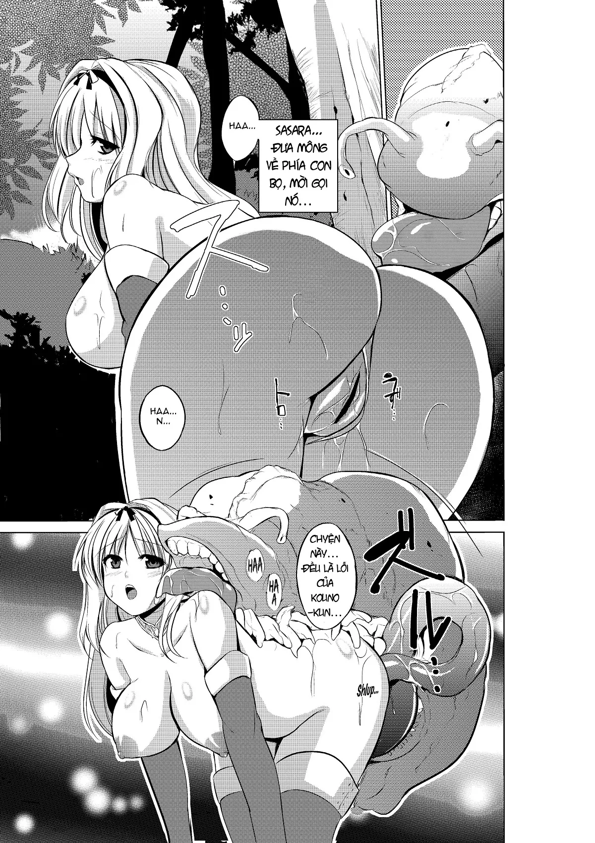 HentaiVN.net - Ảnh 13 - Dungeon Travelers (Toheart2) - Chap 4