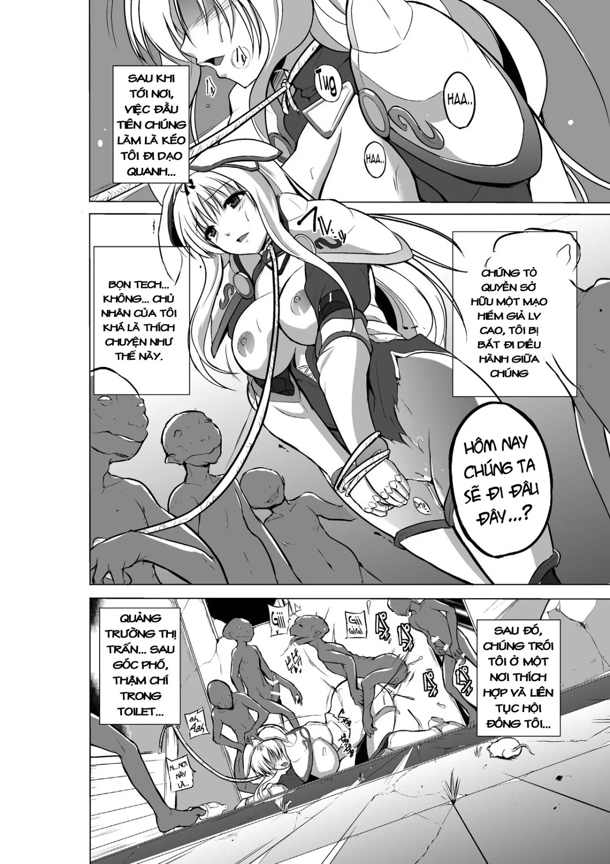 HentaiVN.net - Ảnh 16 - Dungeon Travelers (Toheart2) - Chap 6